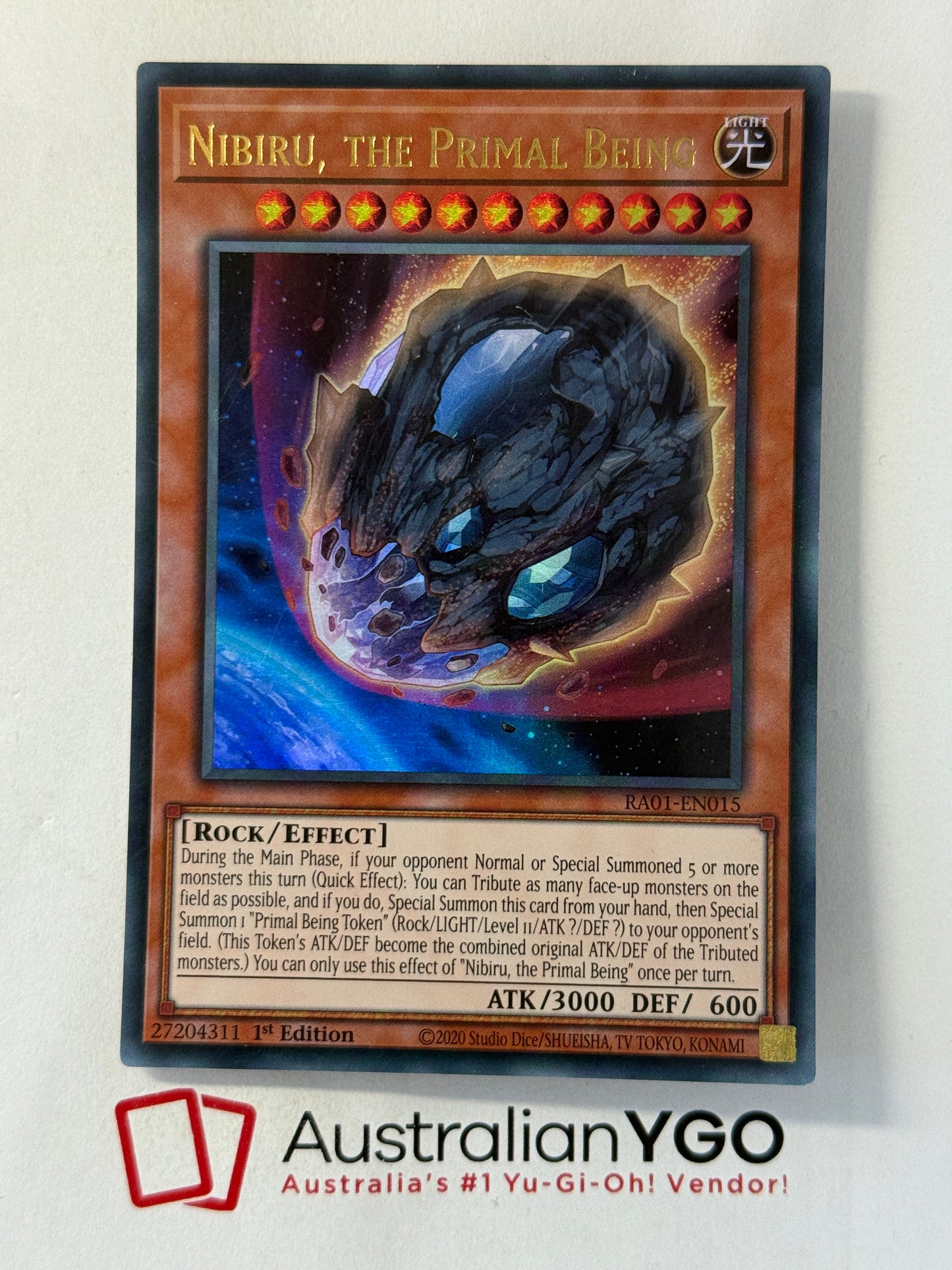 NIBIRU, THE PRIMAL BEING RA01-EN015