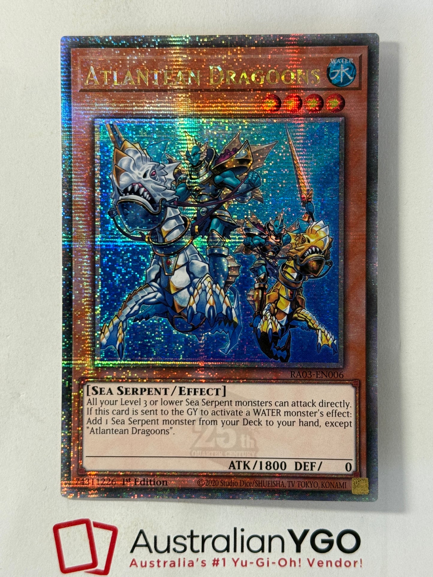 ATLANTEAN DRAGOONS RA03-EN006 (QCR)
