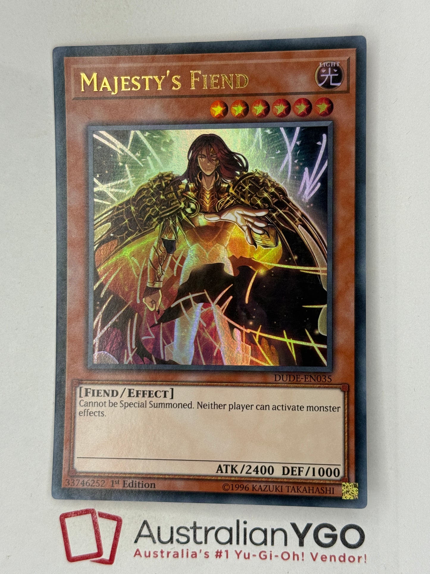 MAJESTY'S FIEND DUDE-EN035