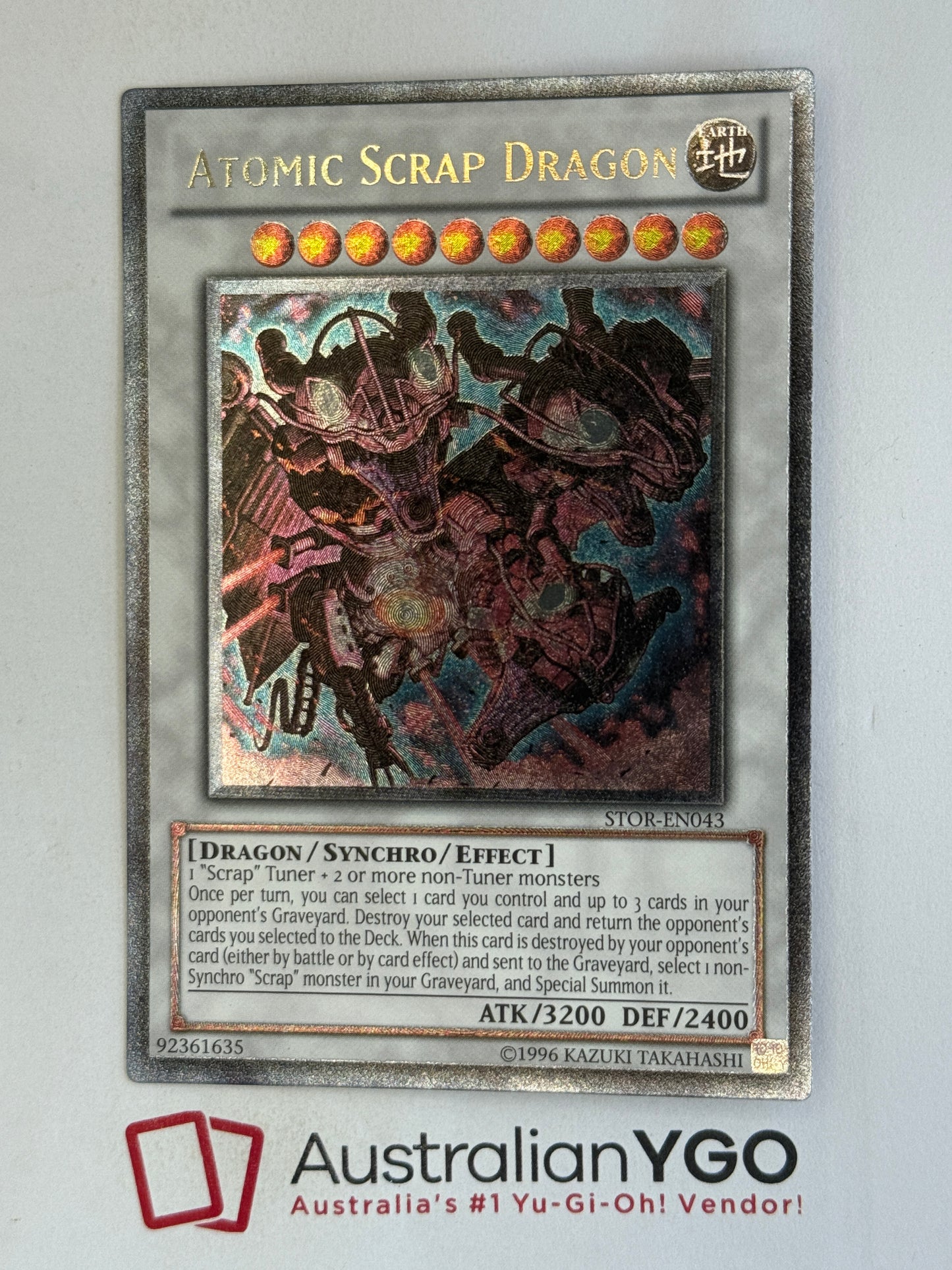 ATOMIC SCRAP DRAGON STOR-EN043 (UTR)