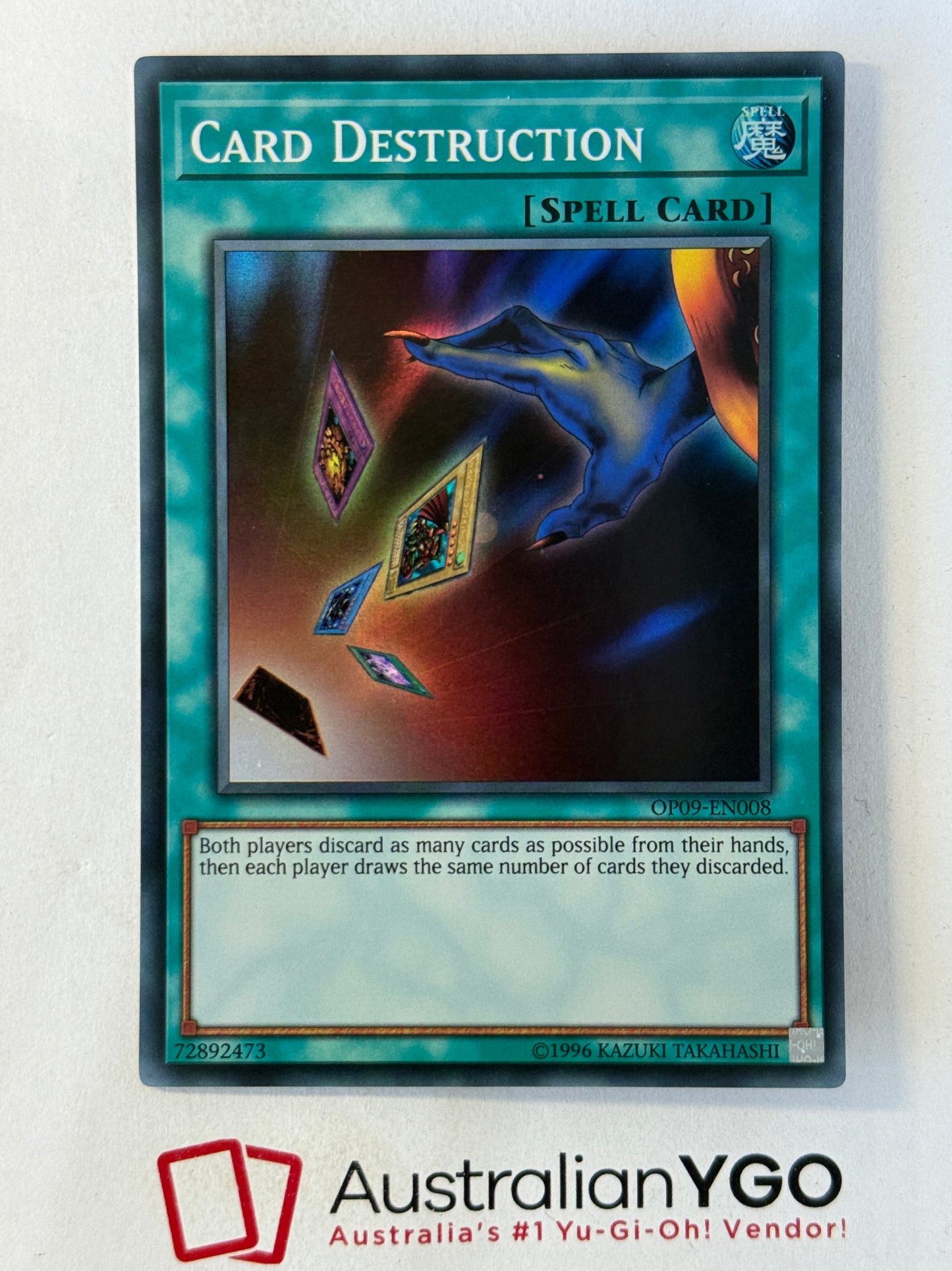 CARD DESTRUCTION OP09-EN008