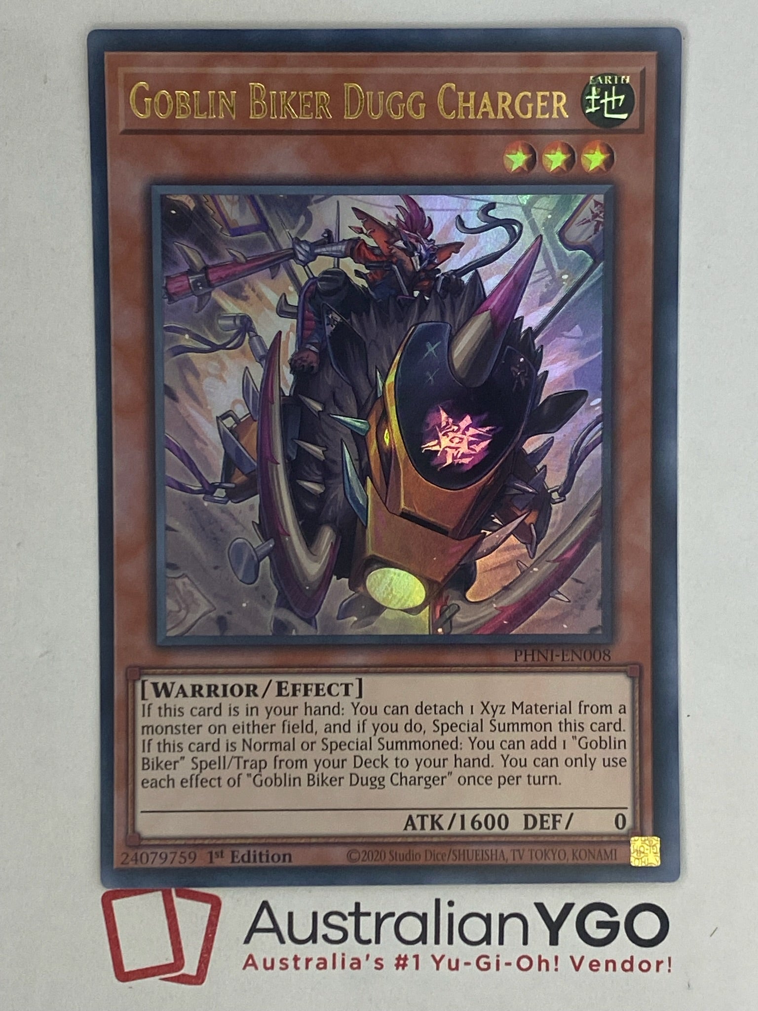 GOBLIN BIKER DUGG CHARGER PHNI-EN008 – Aus Ygo