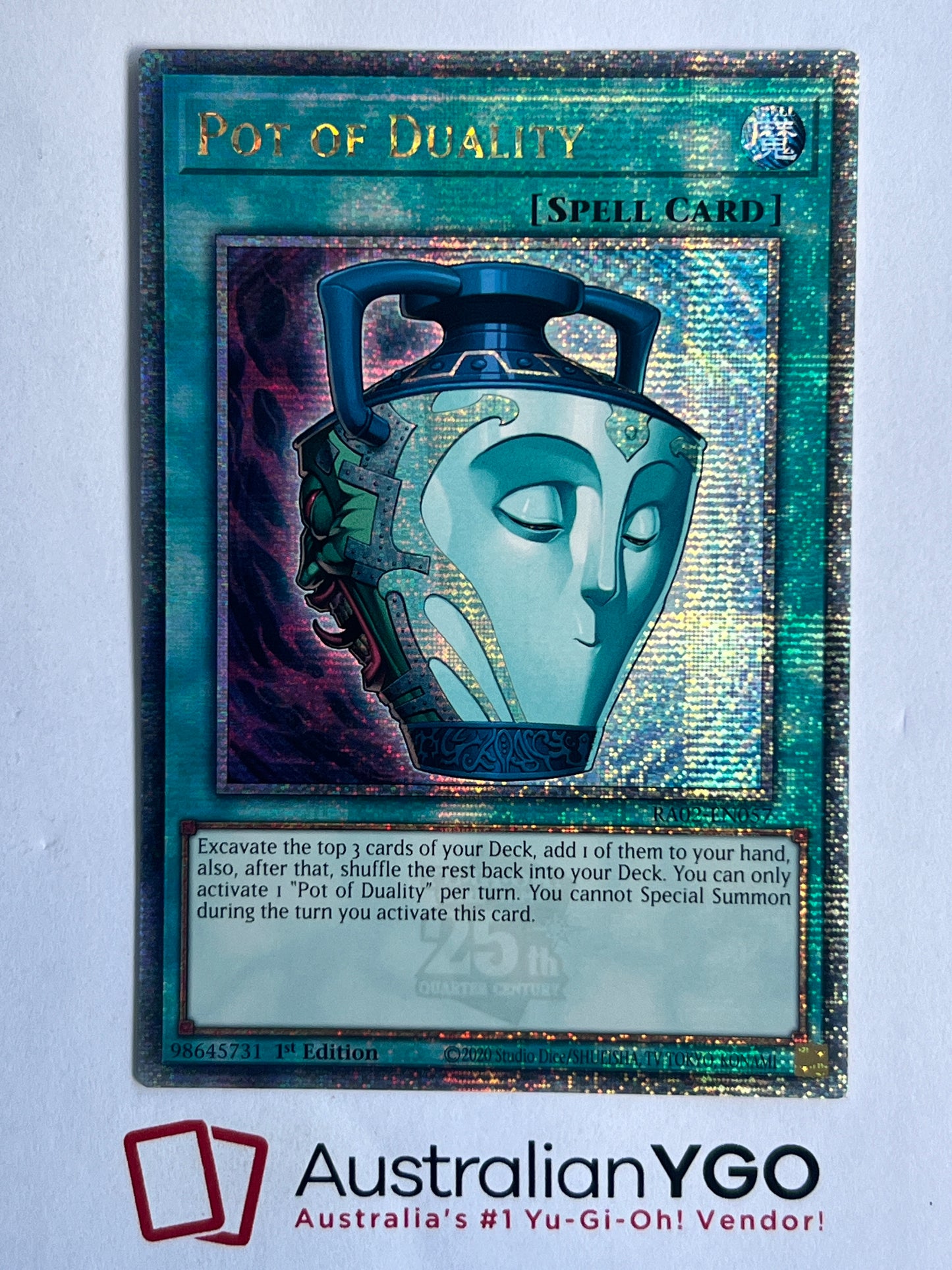 POT OF DUALTY RA02-EN057 (QCR)