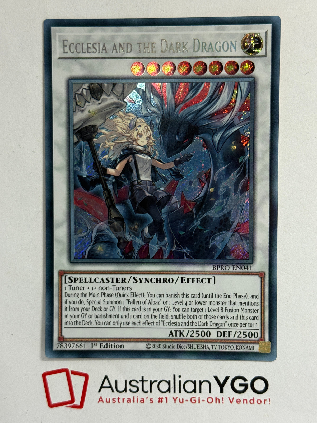 ECCLESIA AND THE DARK DRAGON BPRO-EN041