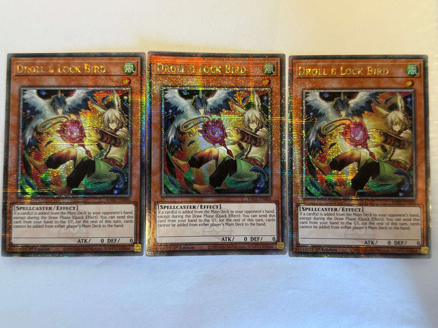 DROLL & LOCK BIRD RA02-EN006 (QCR) Playset