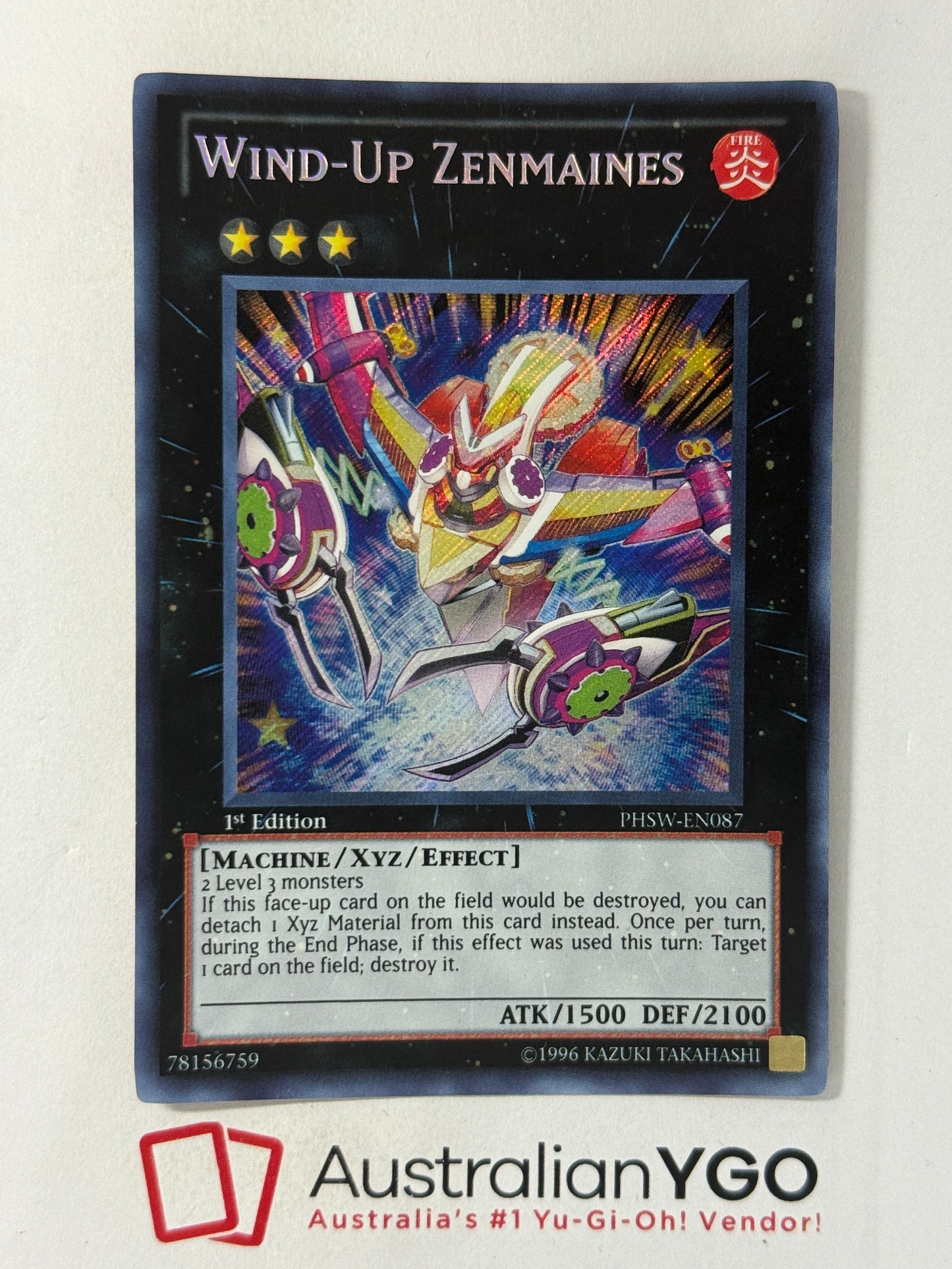 WIND-UP ZENMAINES PHSW-EN087