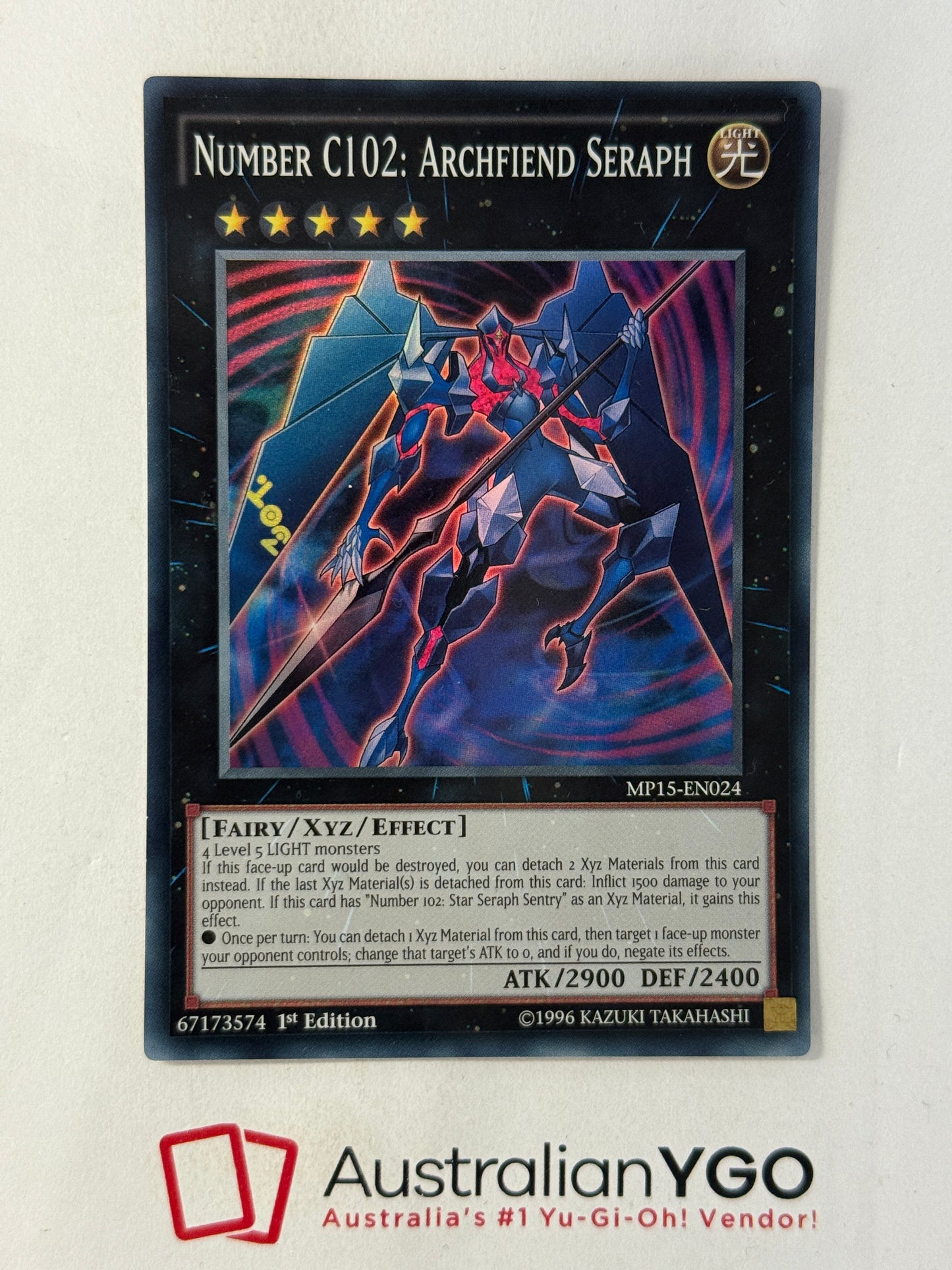 NUMBER C102: ARCHFIEND SERAPH MP15-EN024