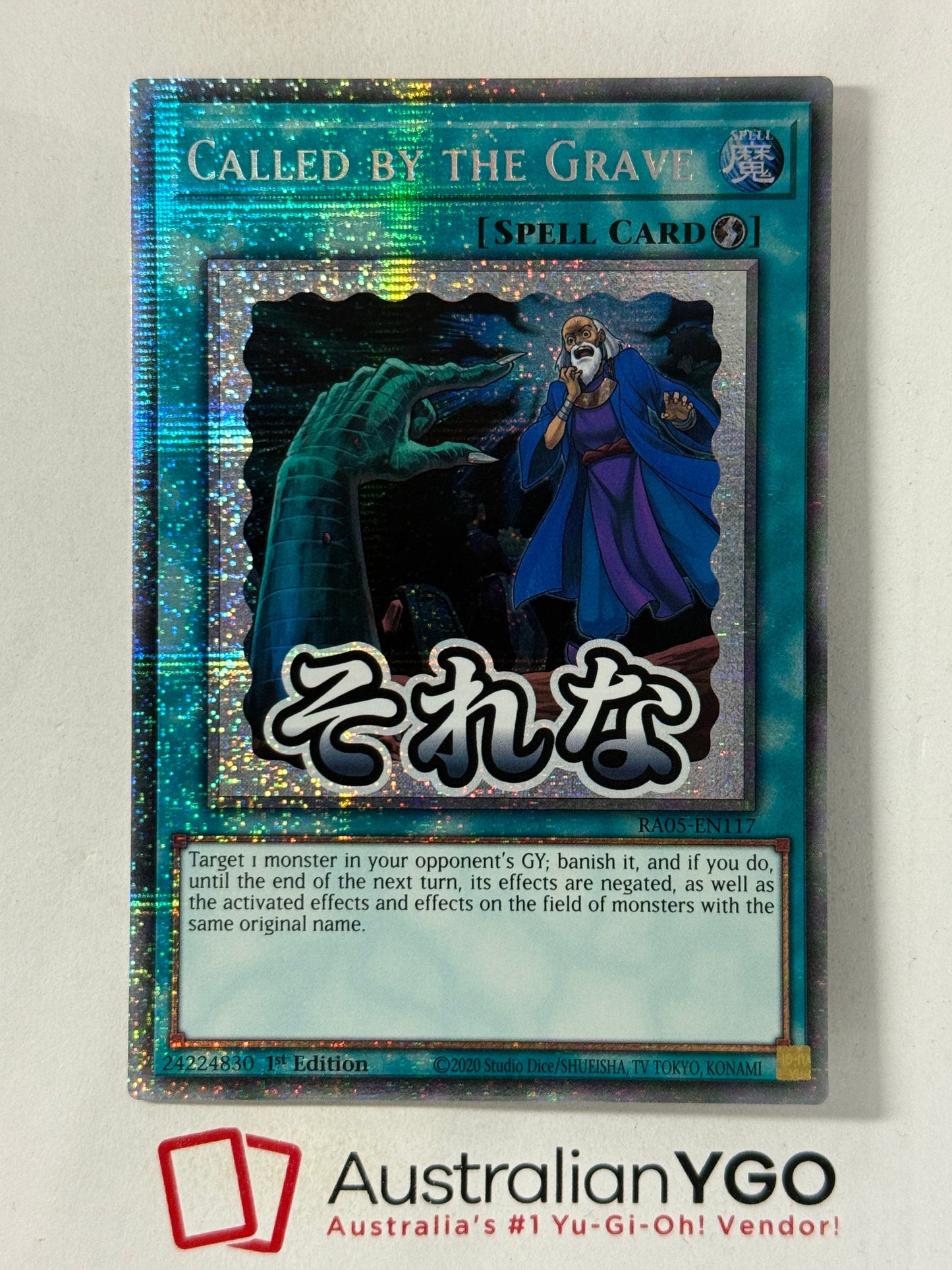 CALLED BY THE GRAVE RA05-EN117 (Starlight Rare)