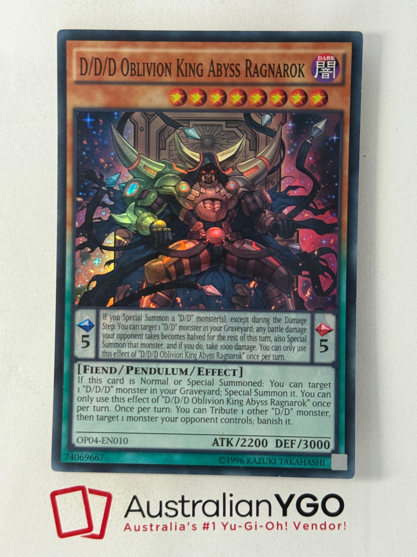 D/D/D OBLIVION KING ABYSS RAGNAROK OPO4-EN010