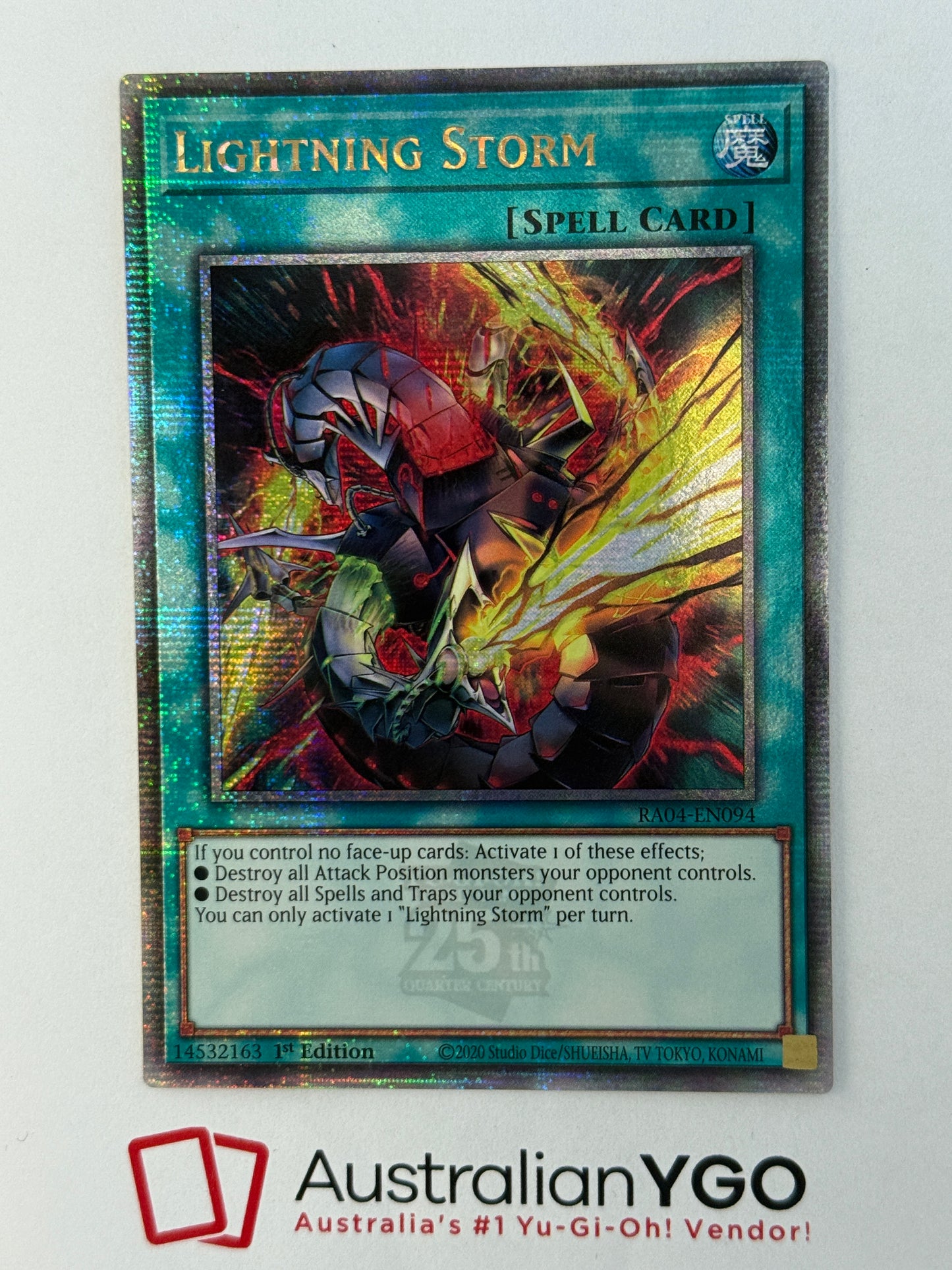 LIGHTNING STORM RA04-EN094 (QCR)