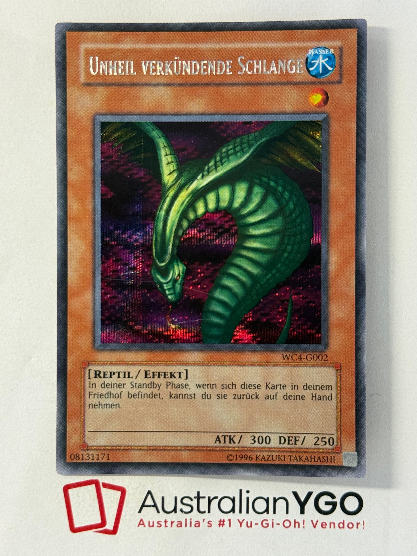 SINISTER SERPENT WC4-G002