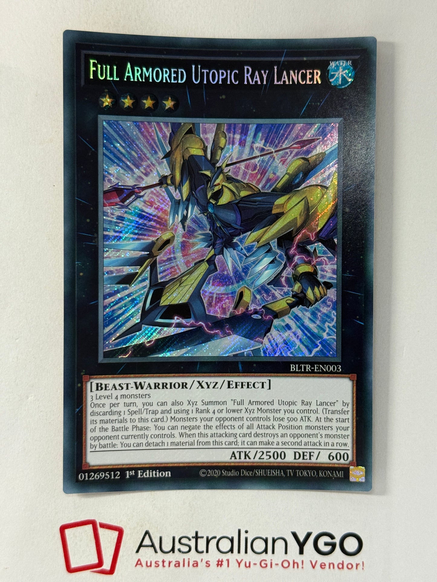 FULL ARMORED UTOPIC RAY LANCER BLTR-EN003