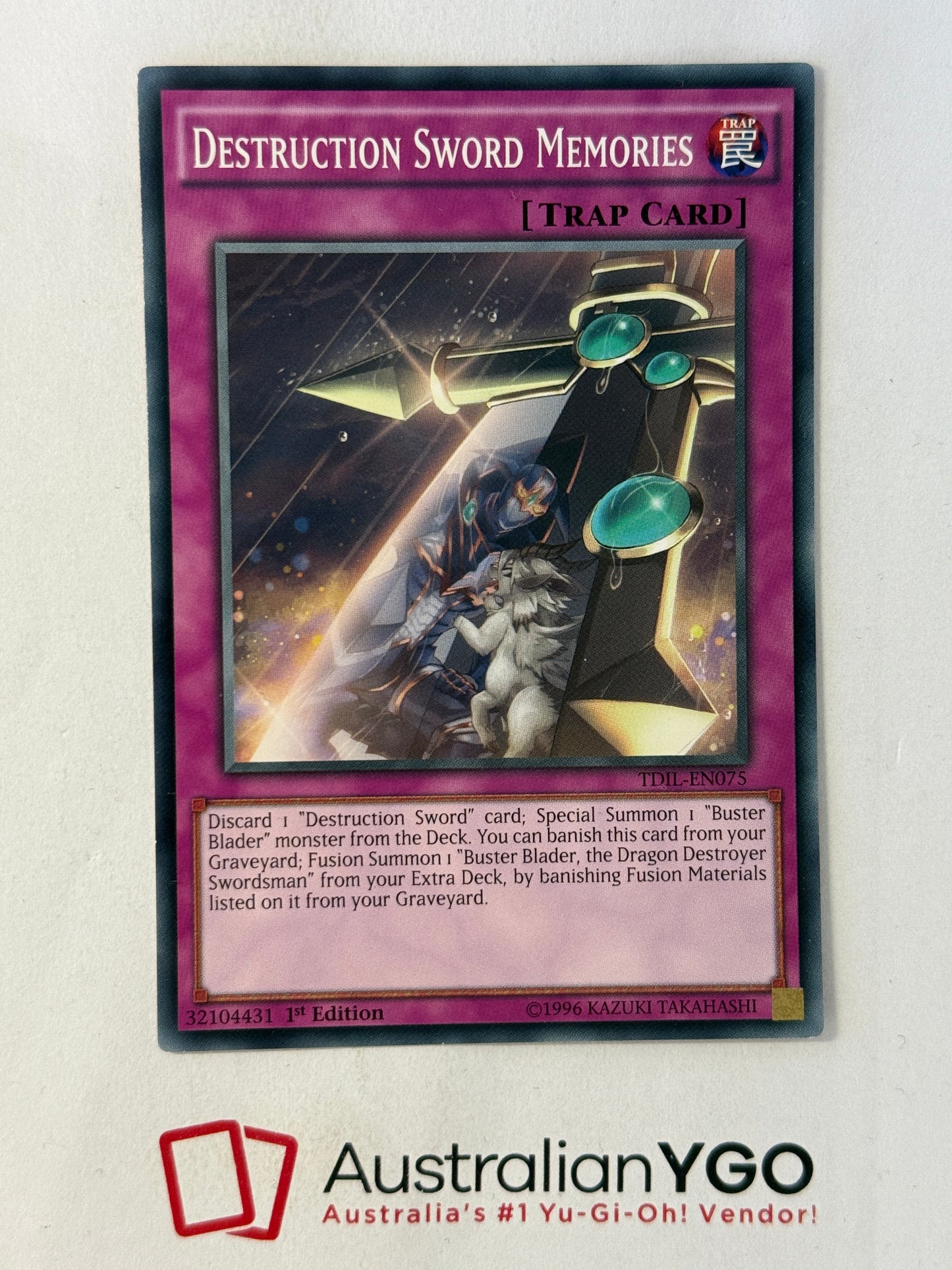 DESTRUCTION SWORD MEMORIES TDIL-ENO75