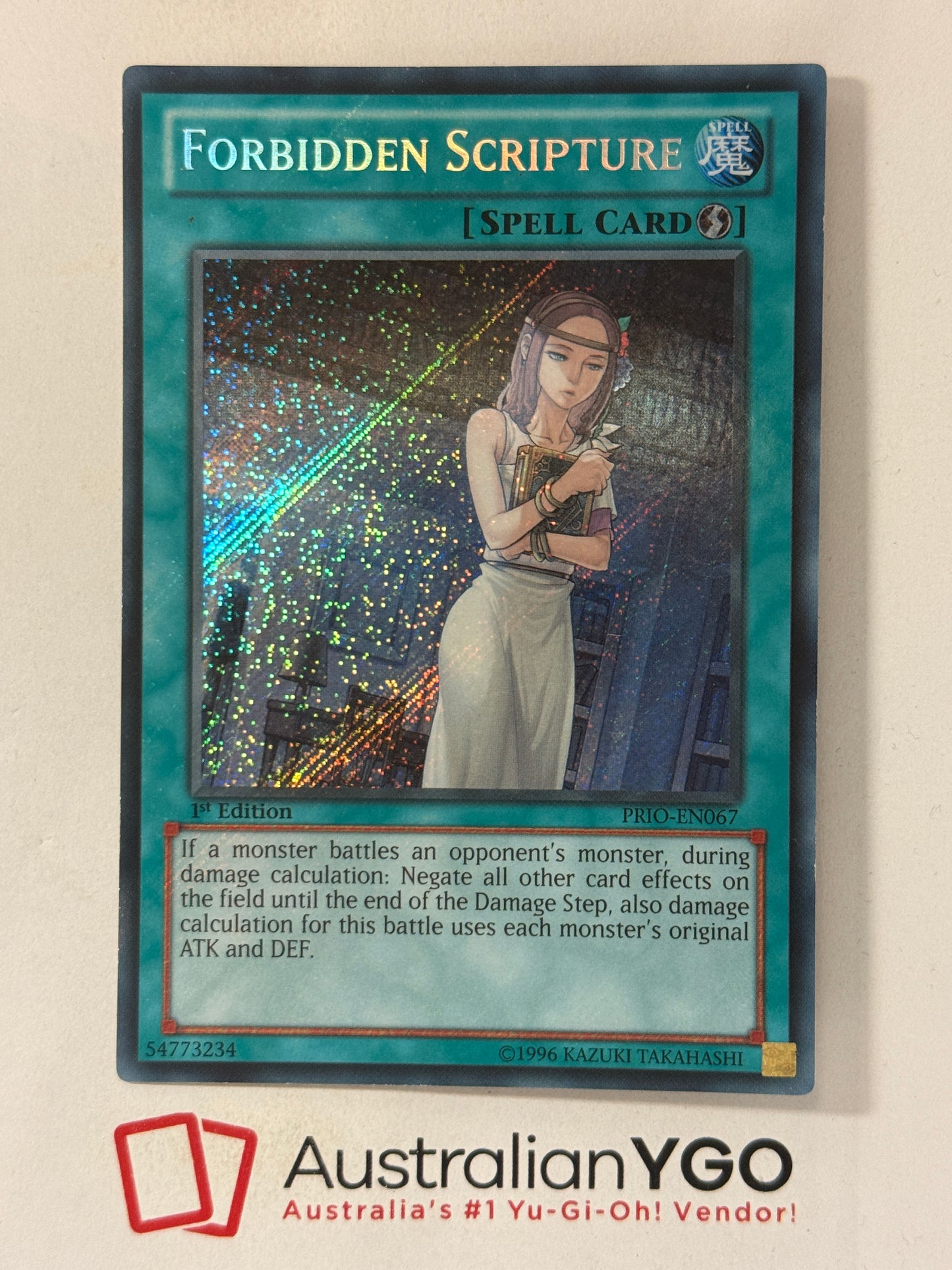 FORBIDDEN SCRIPTURE PRIO-EN067