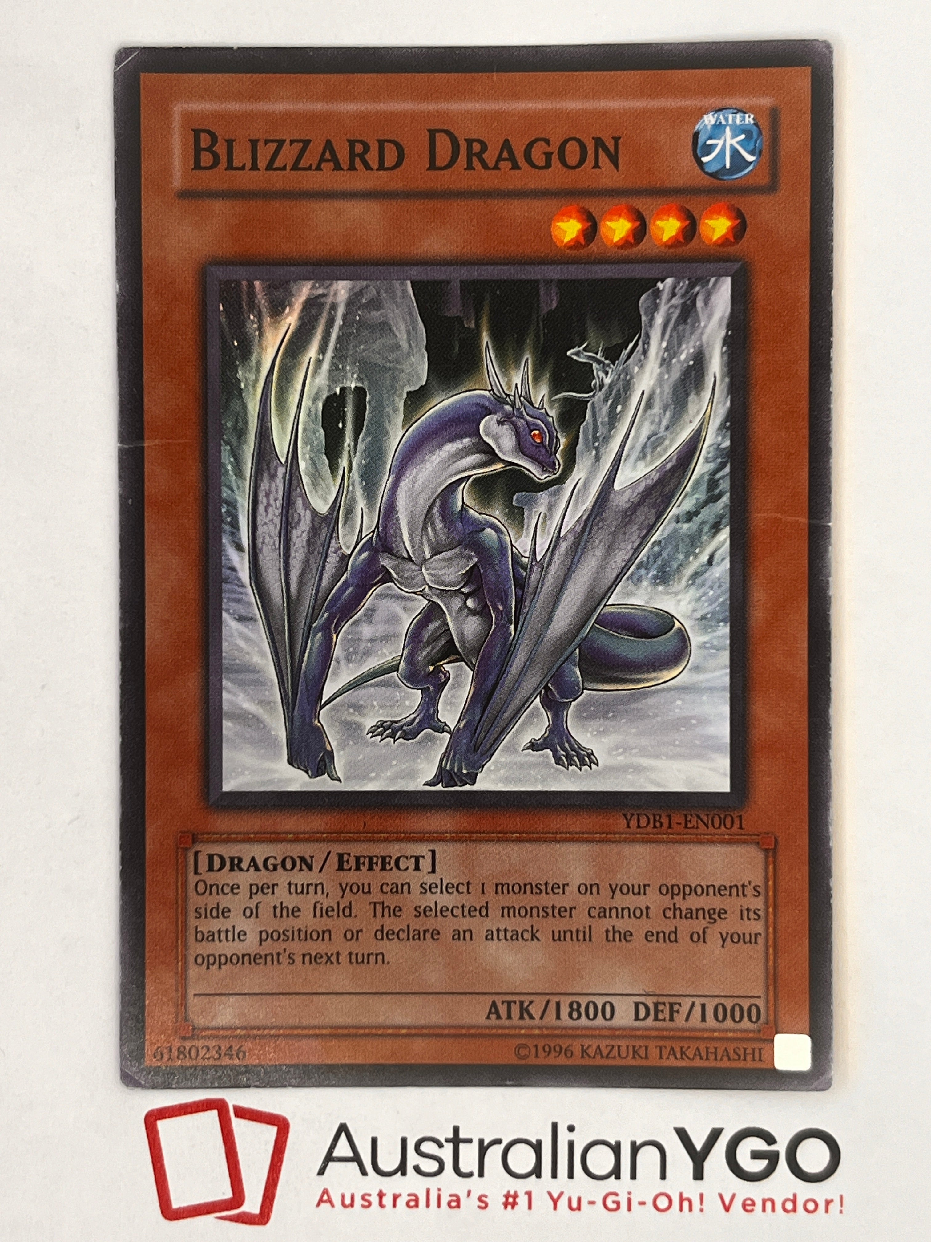 BLIZZARD DRAGON YDB1-EN001 – Aus Ygo