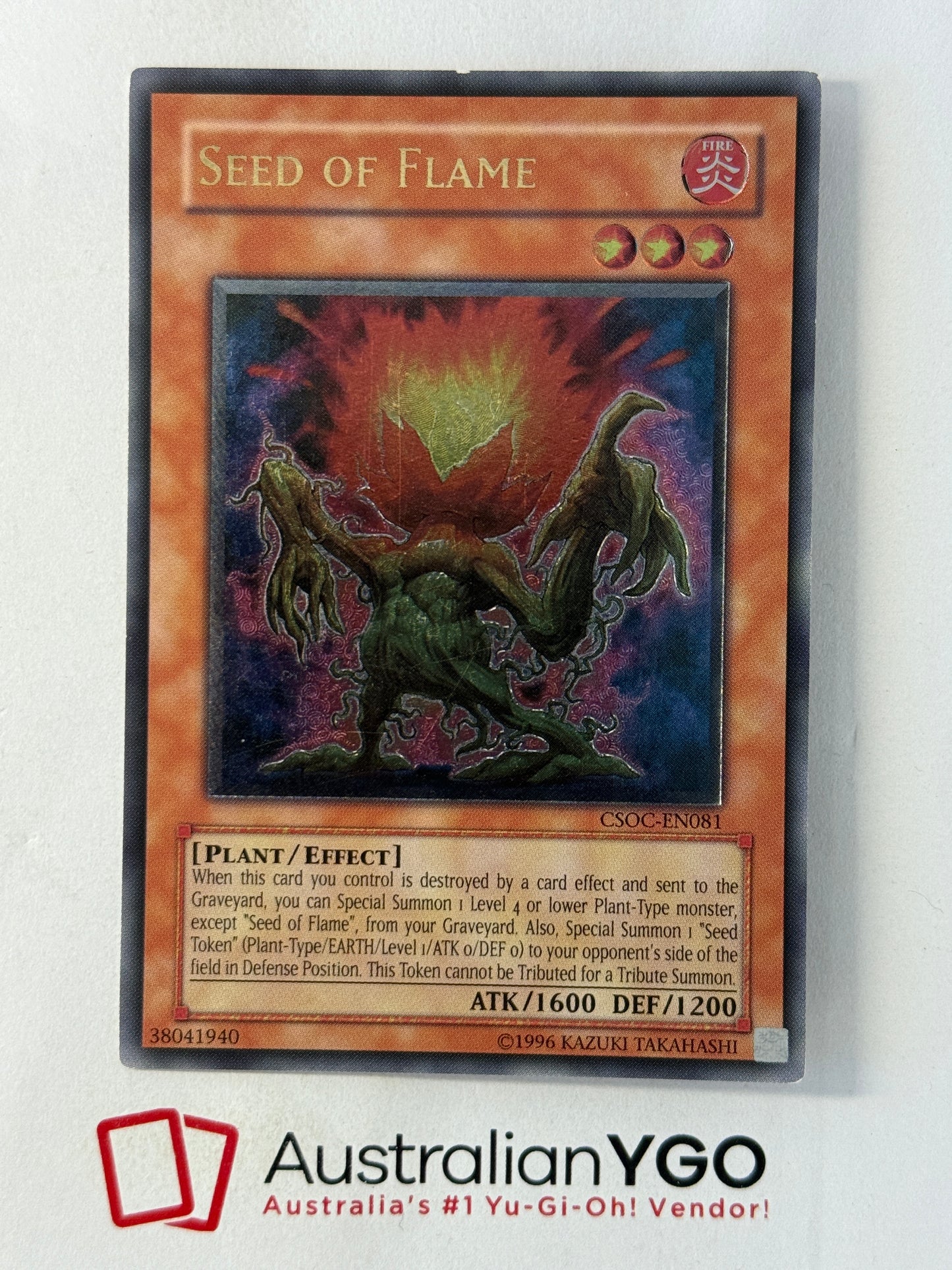 SEED OF FLAME CSOC-EN081 (UTR)