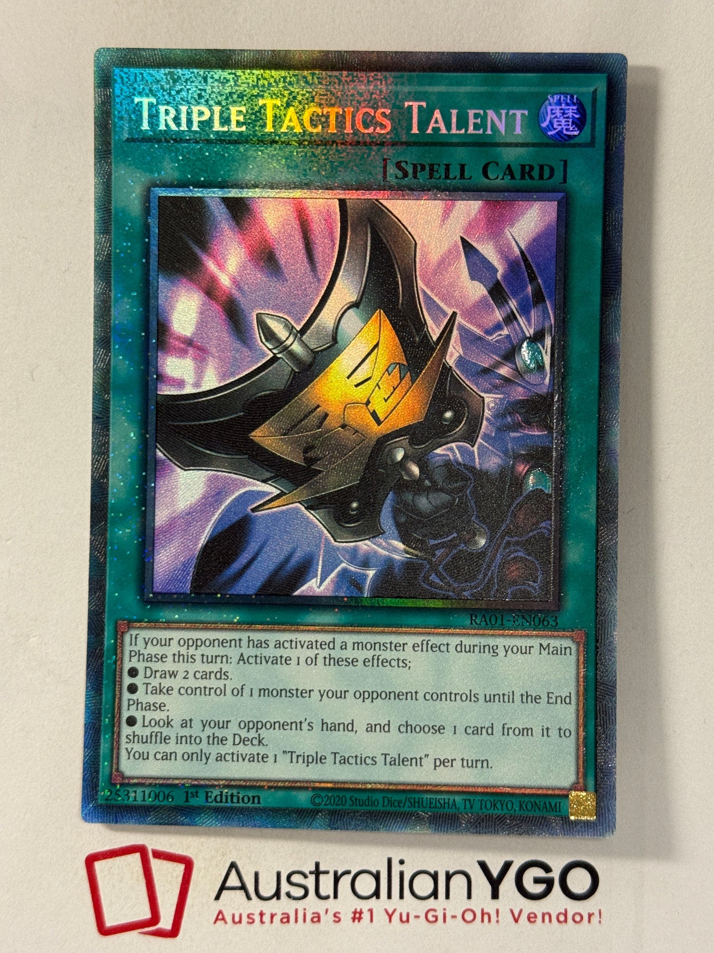TRIPLE TACTICS TALENT RA01-EN063 (PCR)