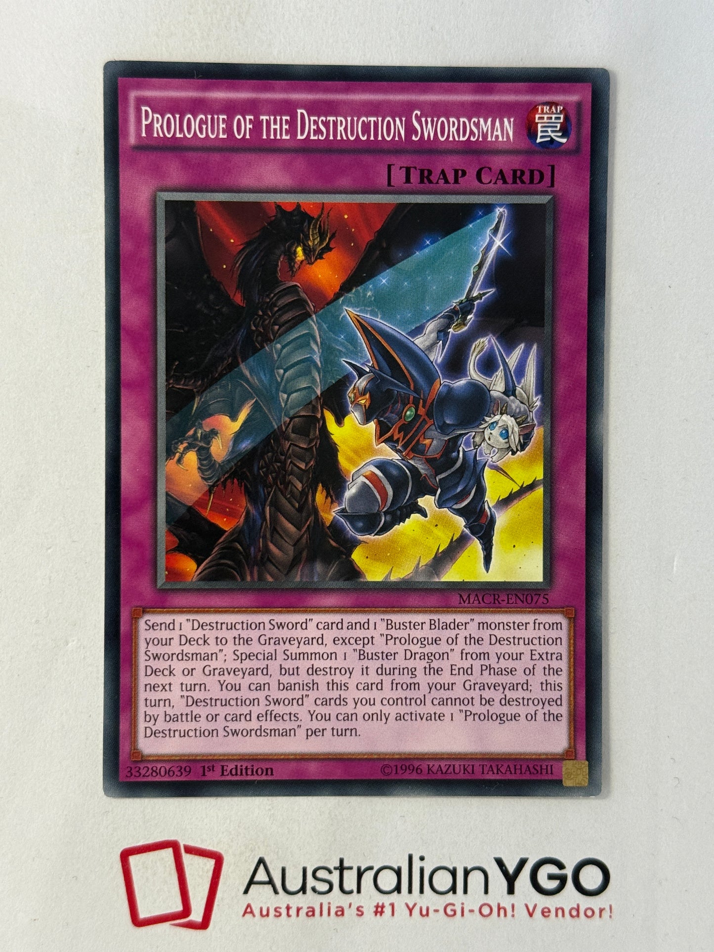 PROLOGUE OF THE DESTRUCTION SWORDSMAN MACR-ENO75
