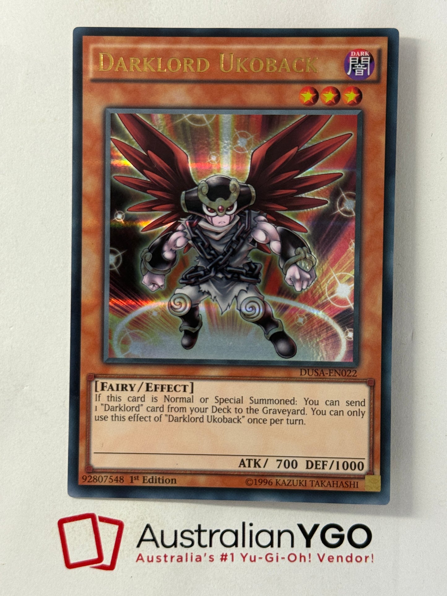 DARKLORD UKOBACK DUSA-EN022