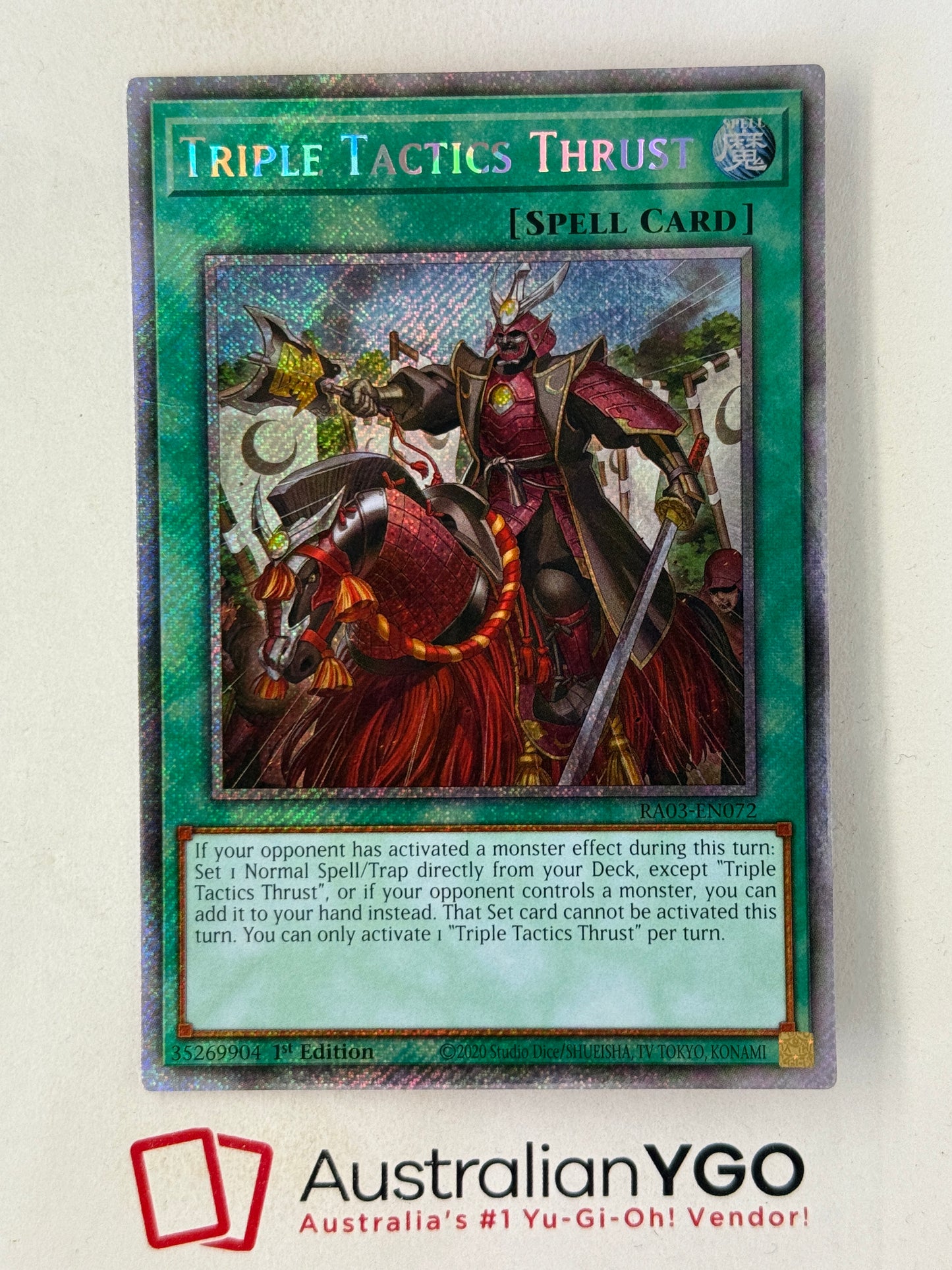 TRIPLE TACTICS THRUST RA03-EN072