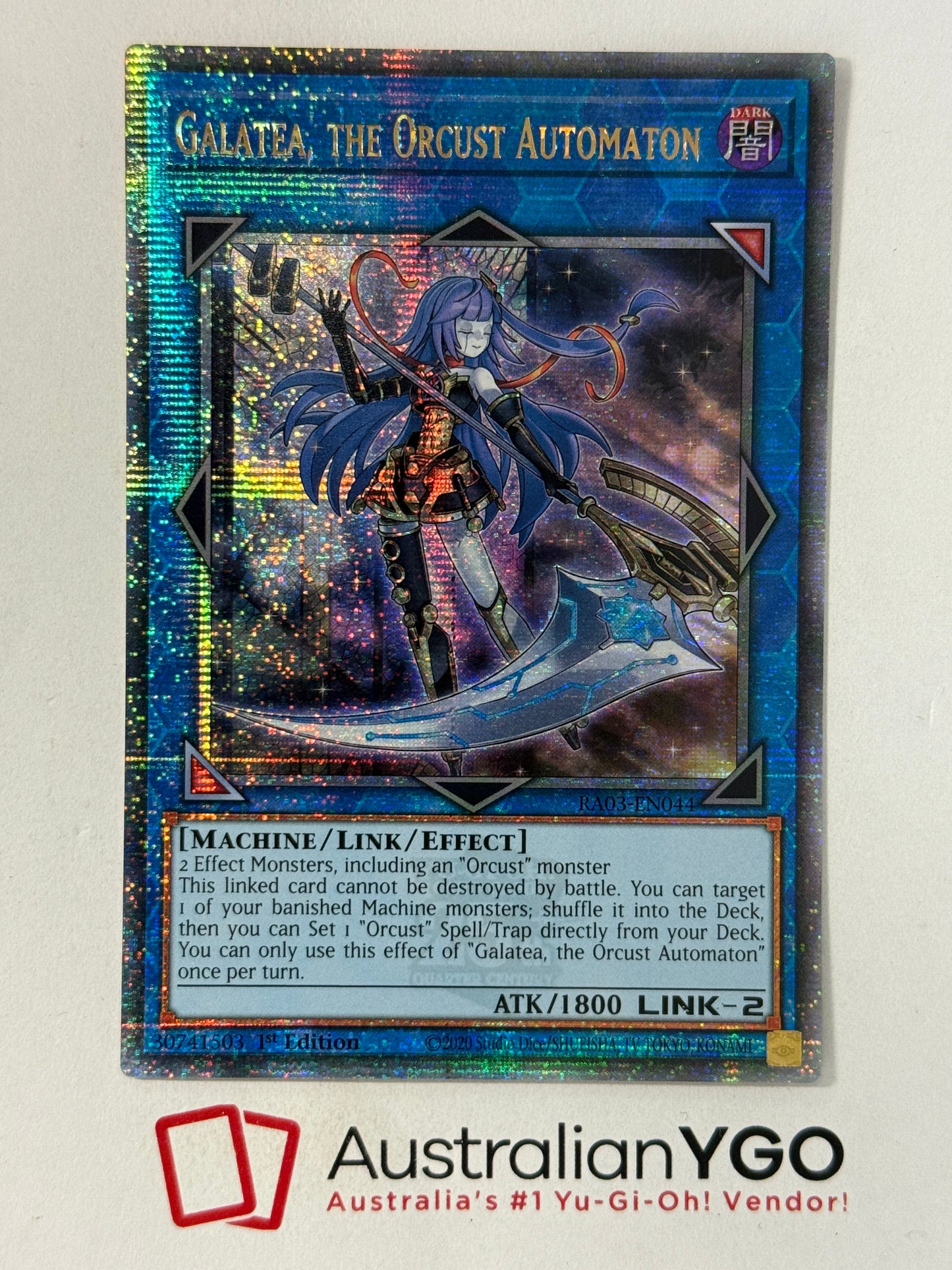 GALATEA, THE ORCUST AUTOMATON RA03-EN044 (QCR)