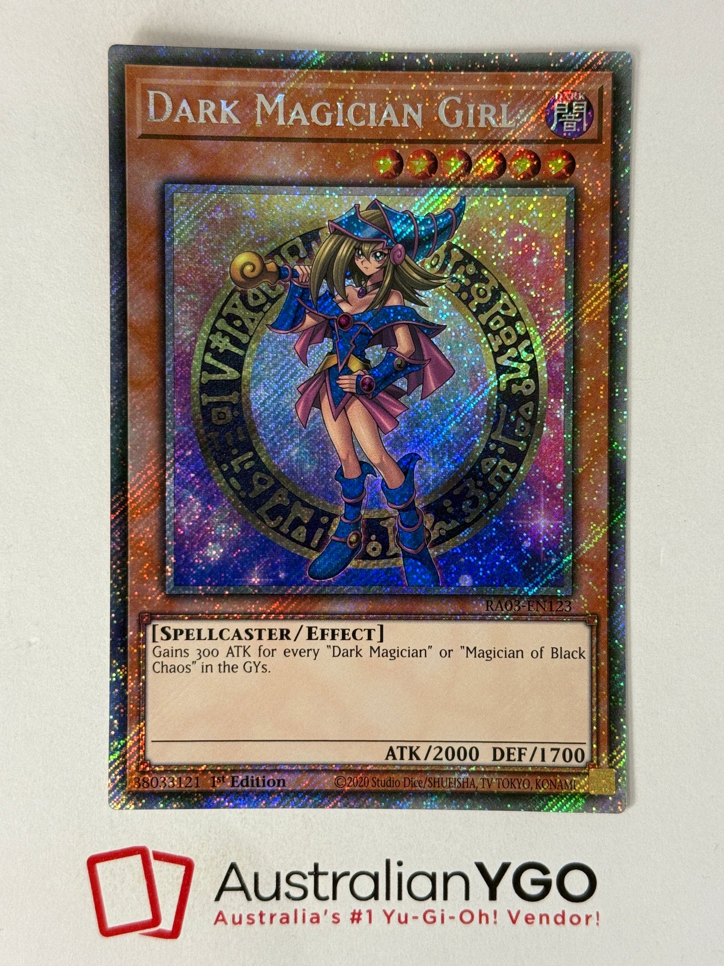 DARK MAGICIAN GIRL RA03-EN123
