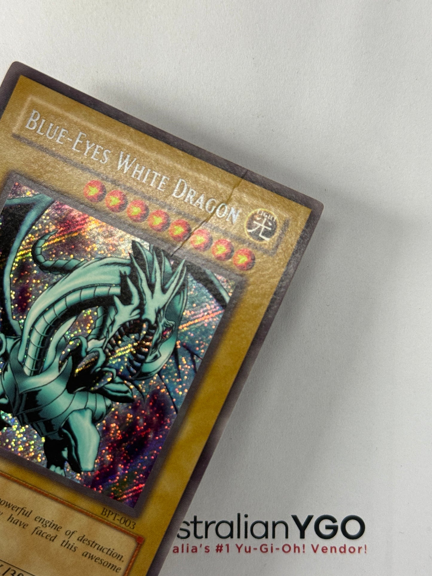 BLUE-EYES WHITE DRAGON BPT-003