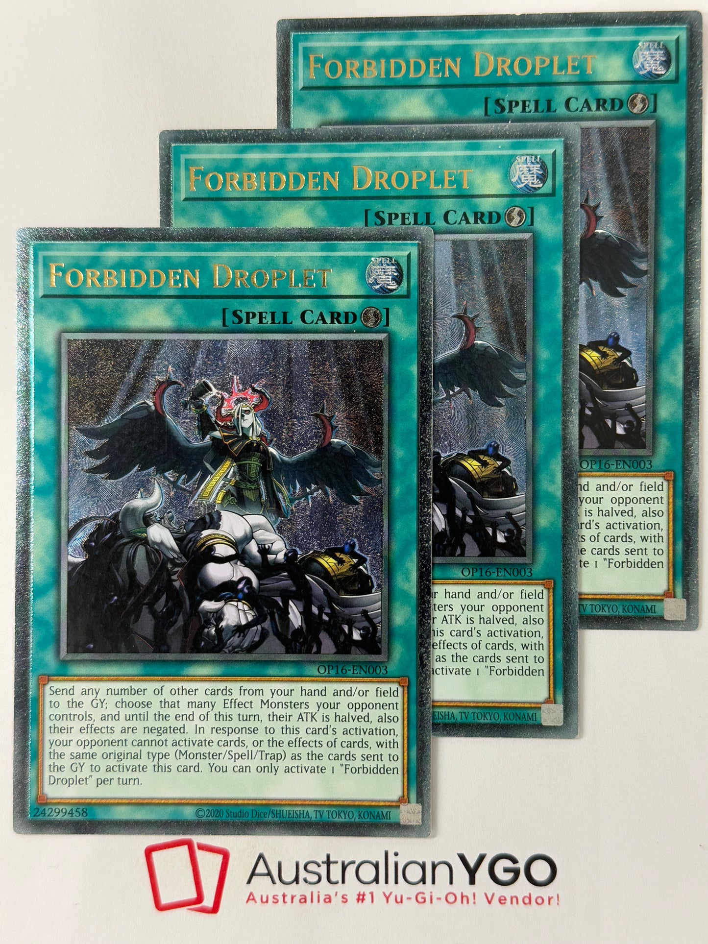 FORBIDDEN DROPLET OP16-EN003 (UTR) PLAYSET