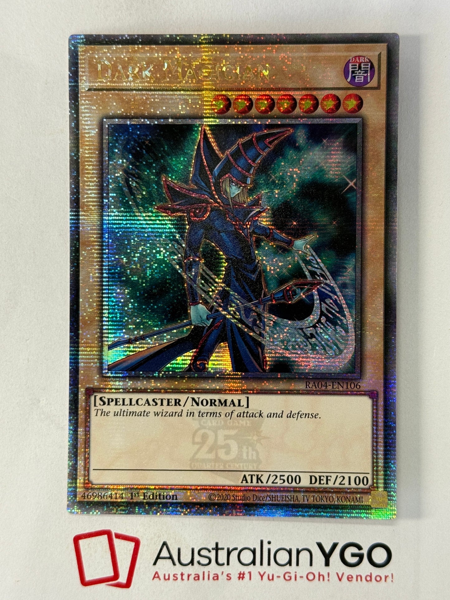 DARK MAGICIAN RA04-EN106 (QCR)