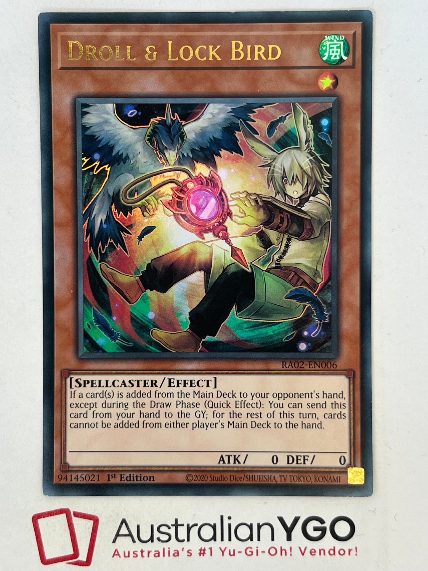 DROLL&LOCK BIRD(alt) RA02-EN006