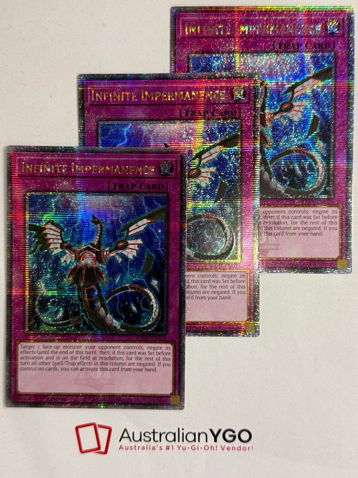 INFINITE IMPERMANENCE Playset RA01-EN075 (QCR)