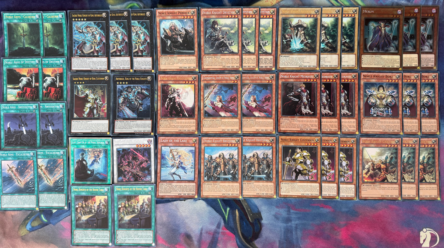 Noble Knight Yugioh Deck Core