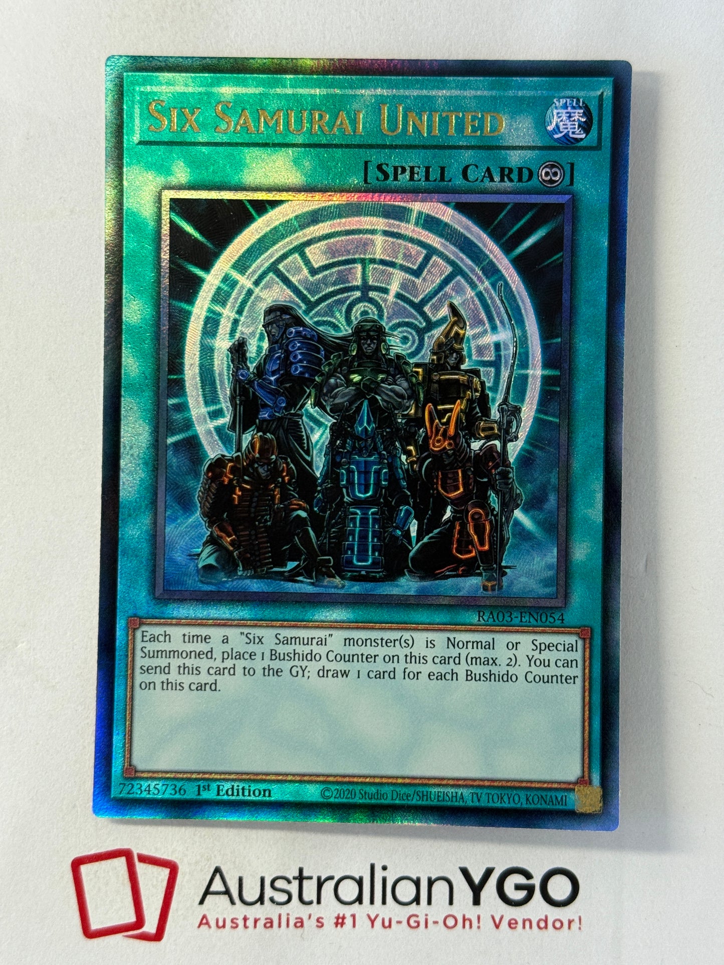 SIX SAMURAI UNITED RA03-EN054 (PUR)