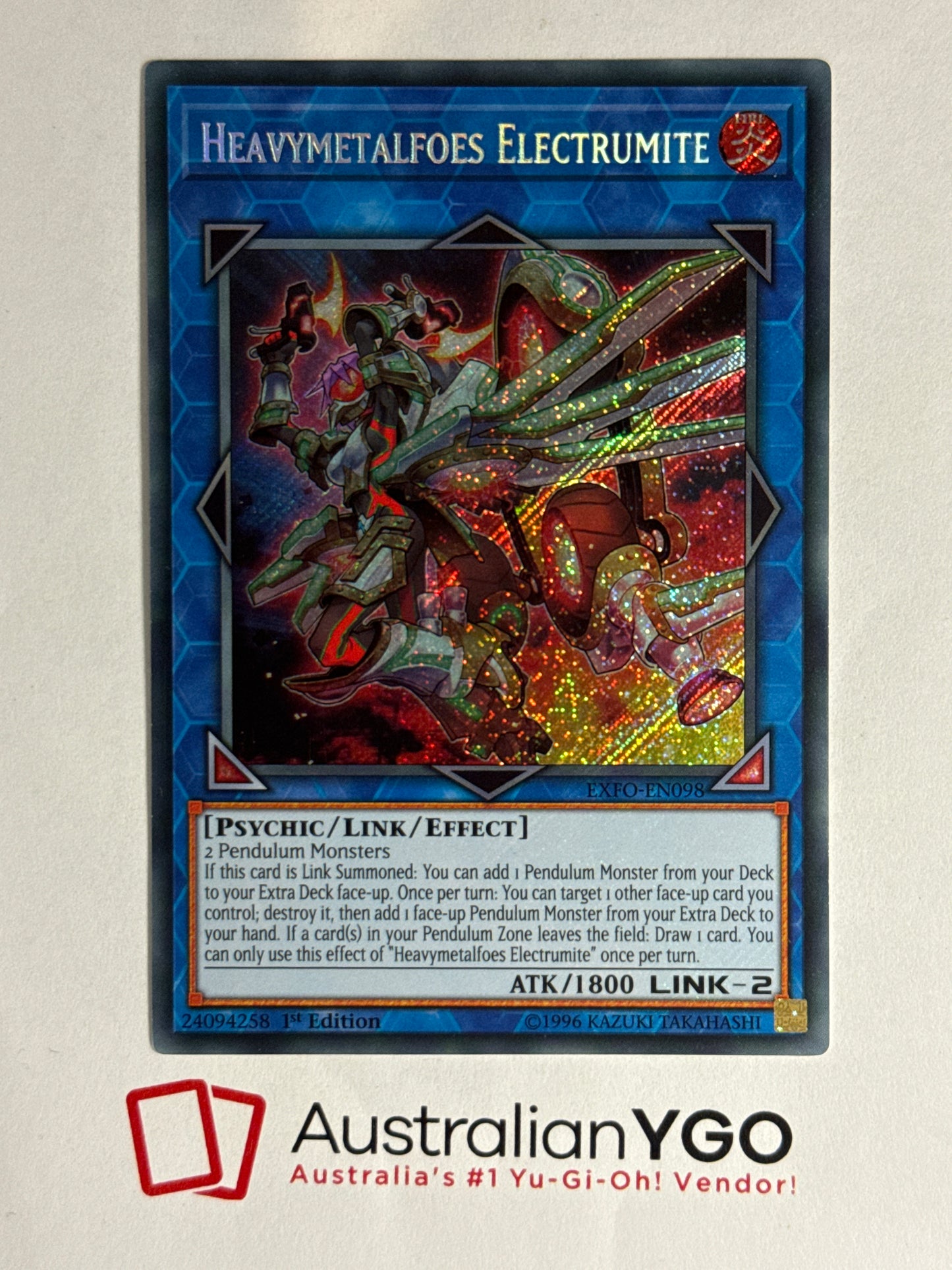 HEAVYMETALFOES ELECTRUMITE EXFO-EN098