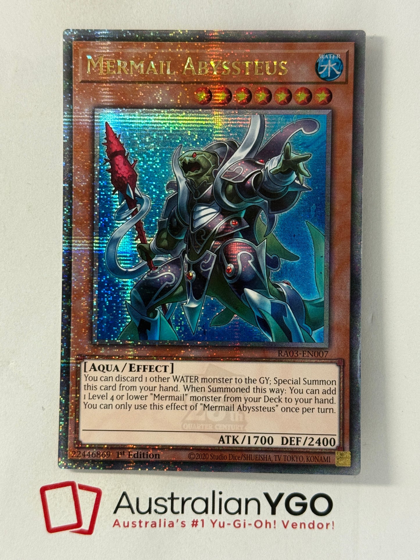 MERMAIL ARYSSTEUS RA03-EN007 (QCR)