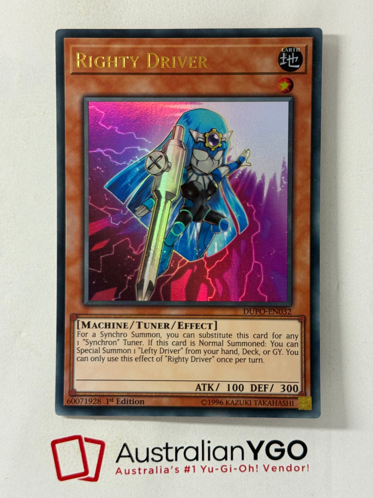 RIGHTY DRIVER DUPO-EN032