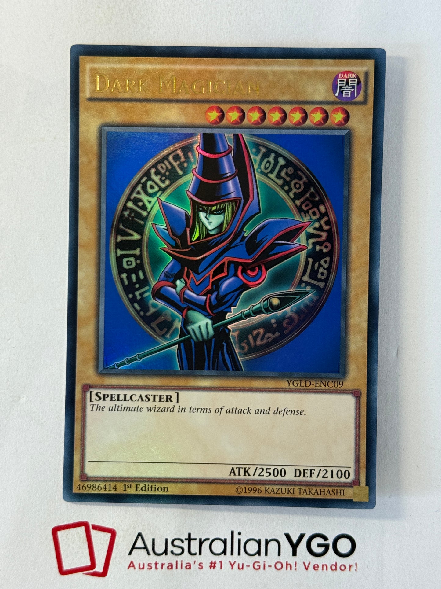 DARK MAGICIAN YGLD-ENC09