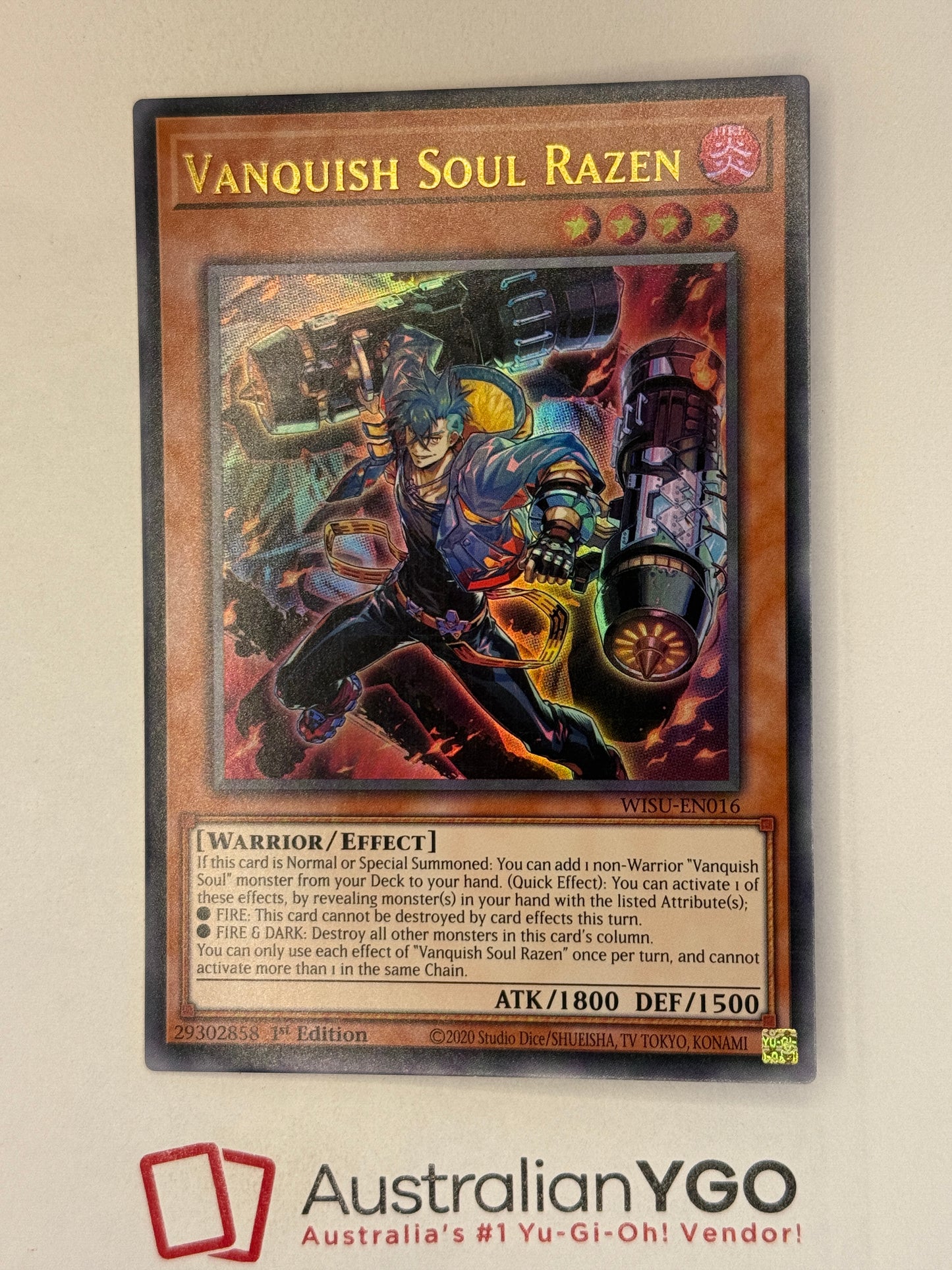 VANQUISH SOUL RAZEN WISU-EN016