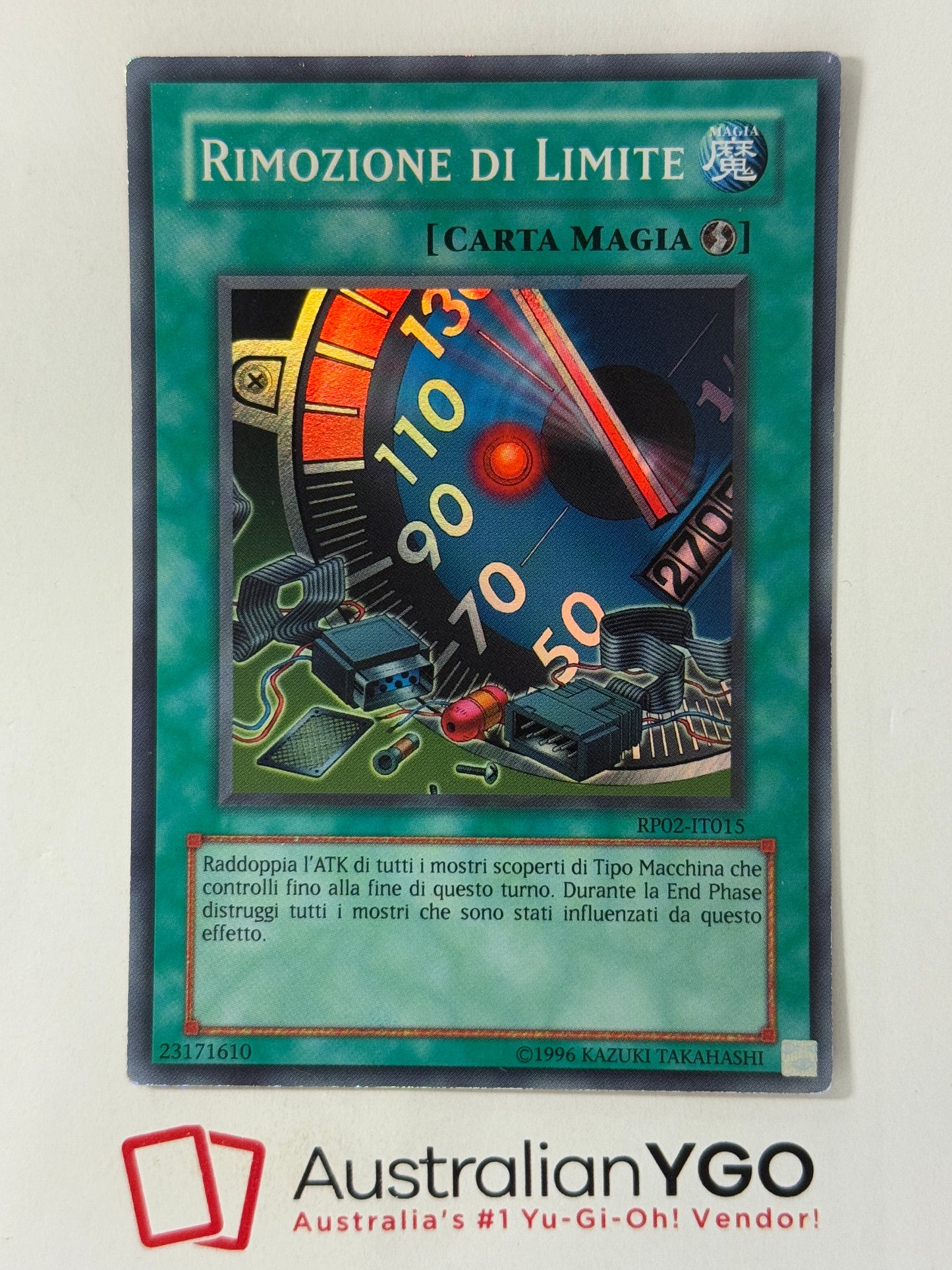 LIMITER REMOVAL RP02-IT015