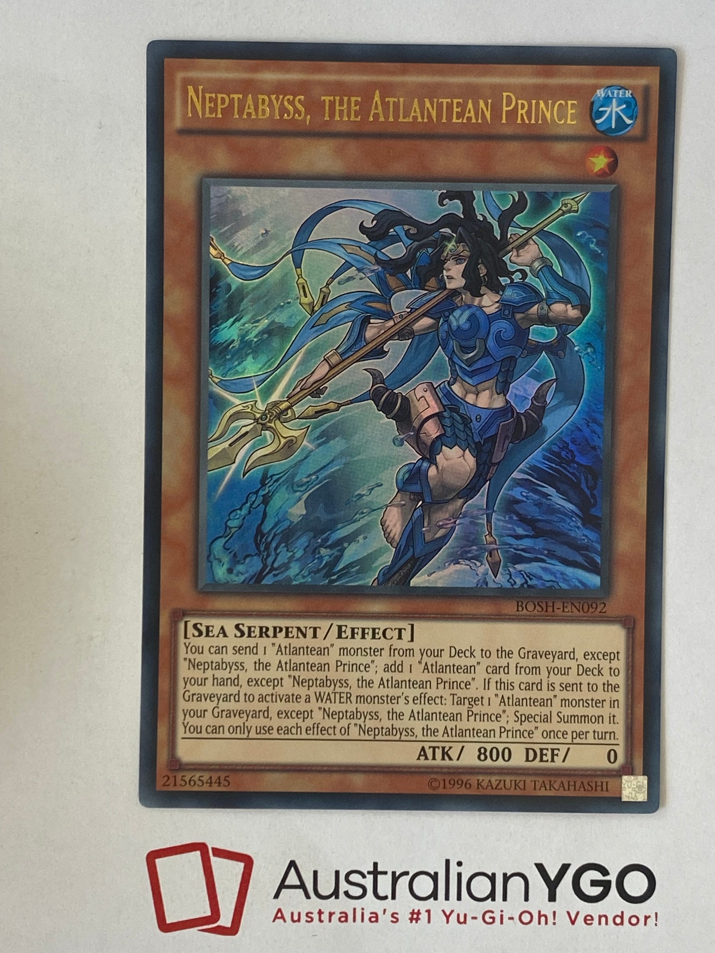 NEPTABYSS, THE ATLANTEAN PRINCE BOSH-EN092