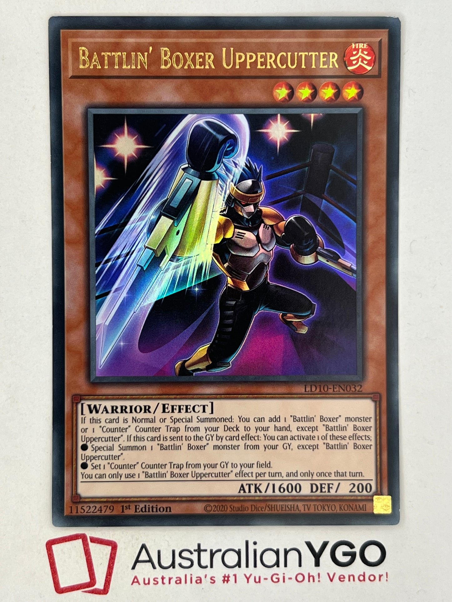 BATTLIN' BOXER UPPERCUTTER LD10-EN032
