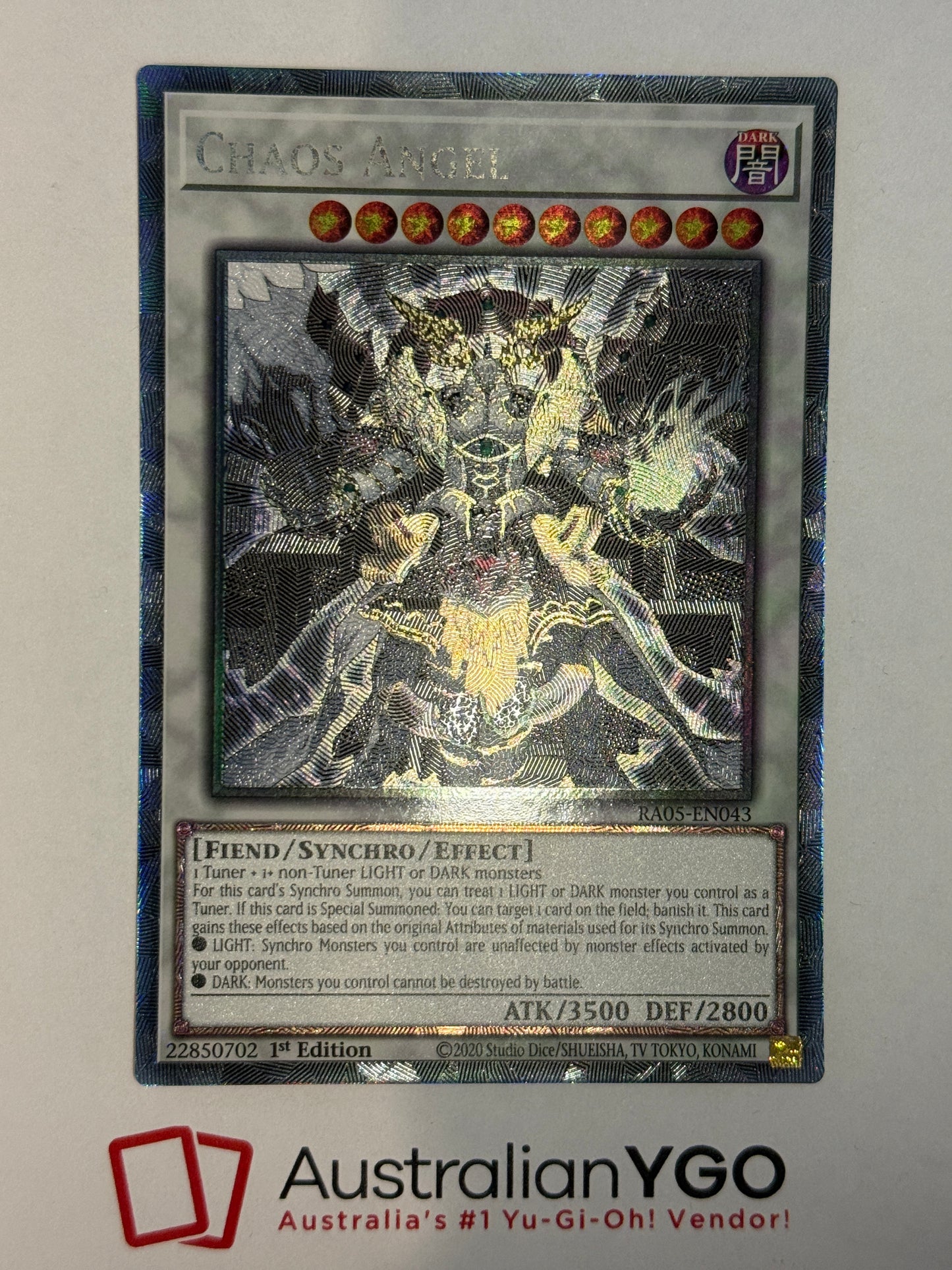 CHAOS ANGEL RA05-EN043 (CR)