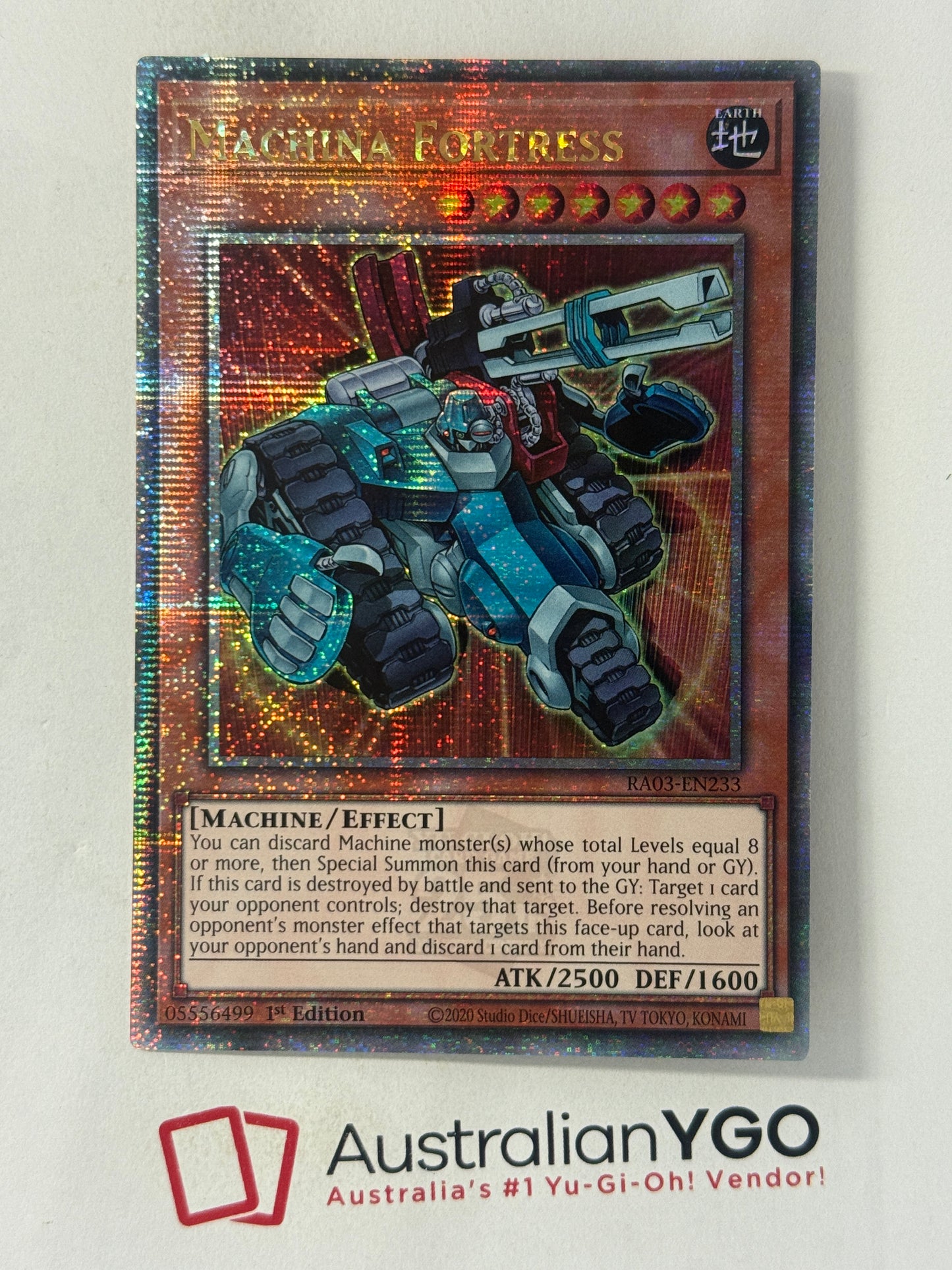 MACHINA FORTRESS RA03-EN233 (QCR)