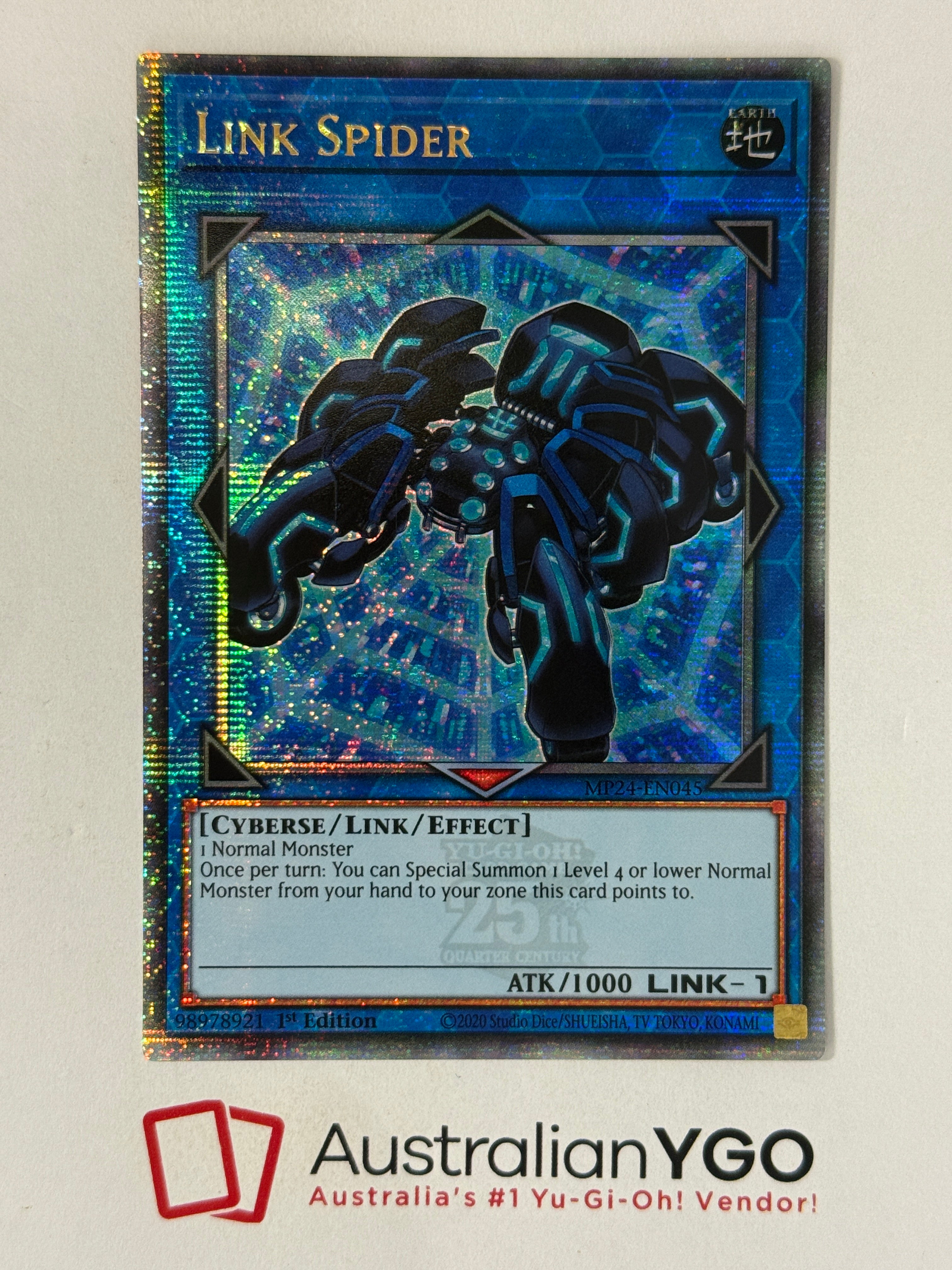 LINK SPIDER MP24-EN045 (QCR) – Aus Ygo