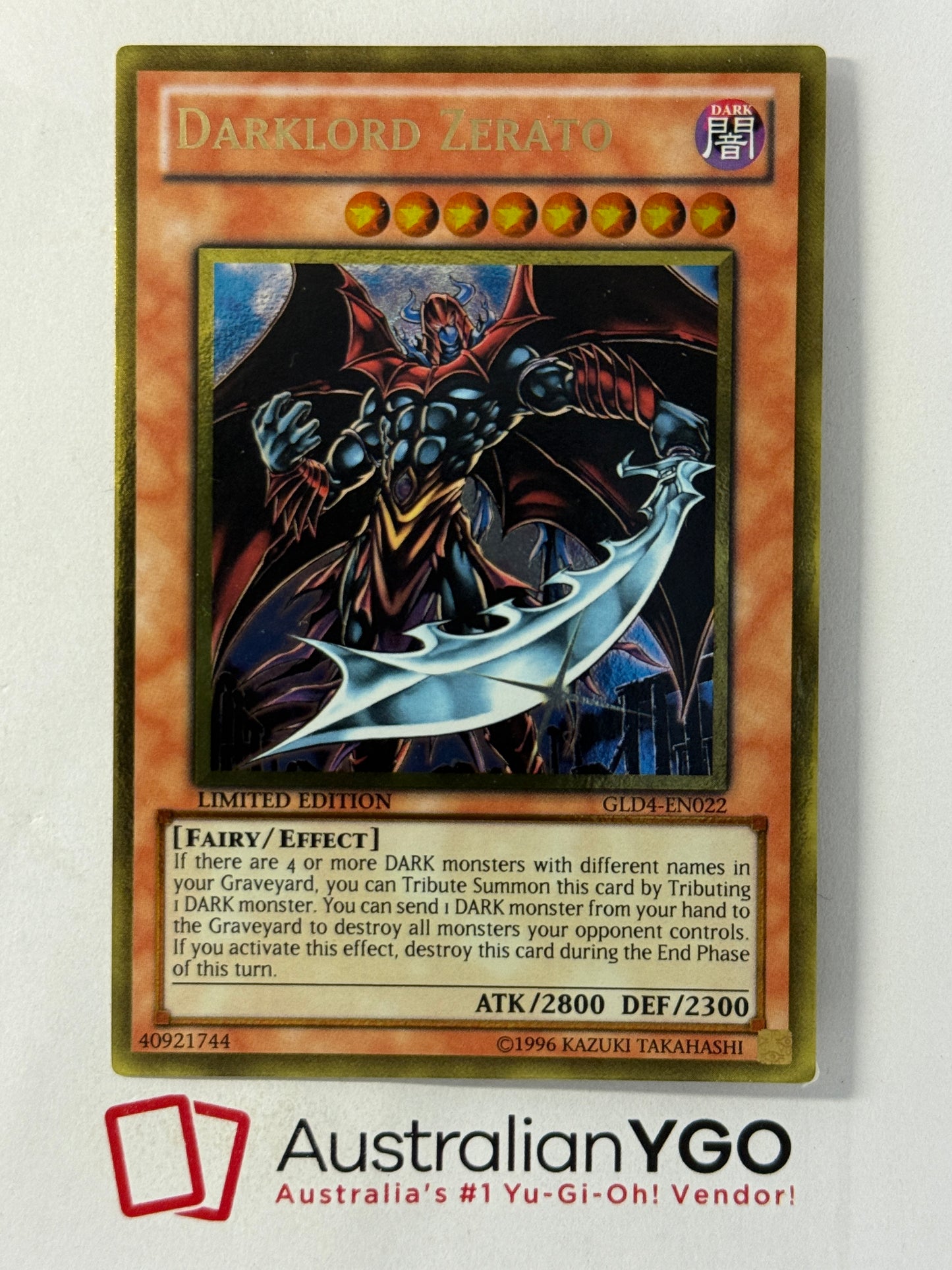 DARKLORD ZERATO GLD4-EN022