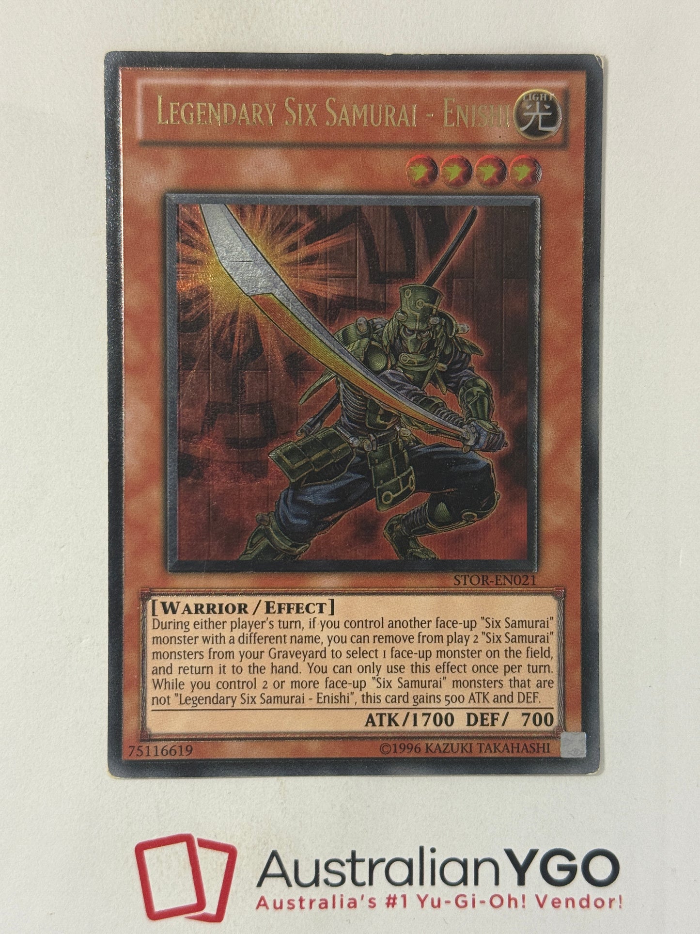 LEGENDARY SIX SAMURAI - ENISHI
STOR-EN021 (UTR)