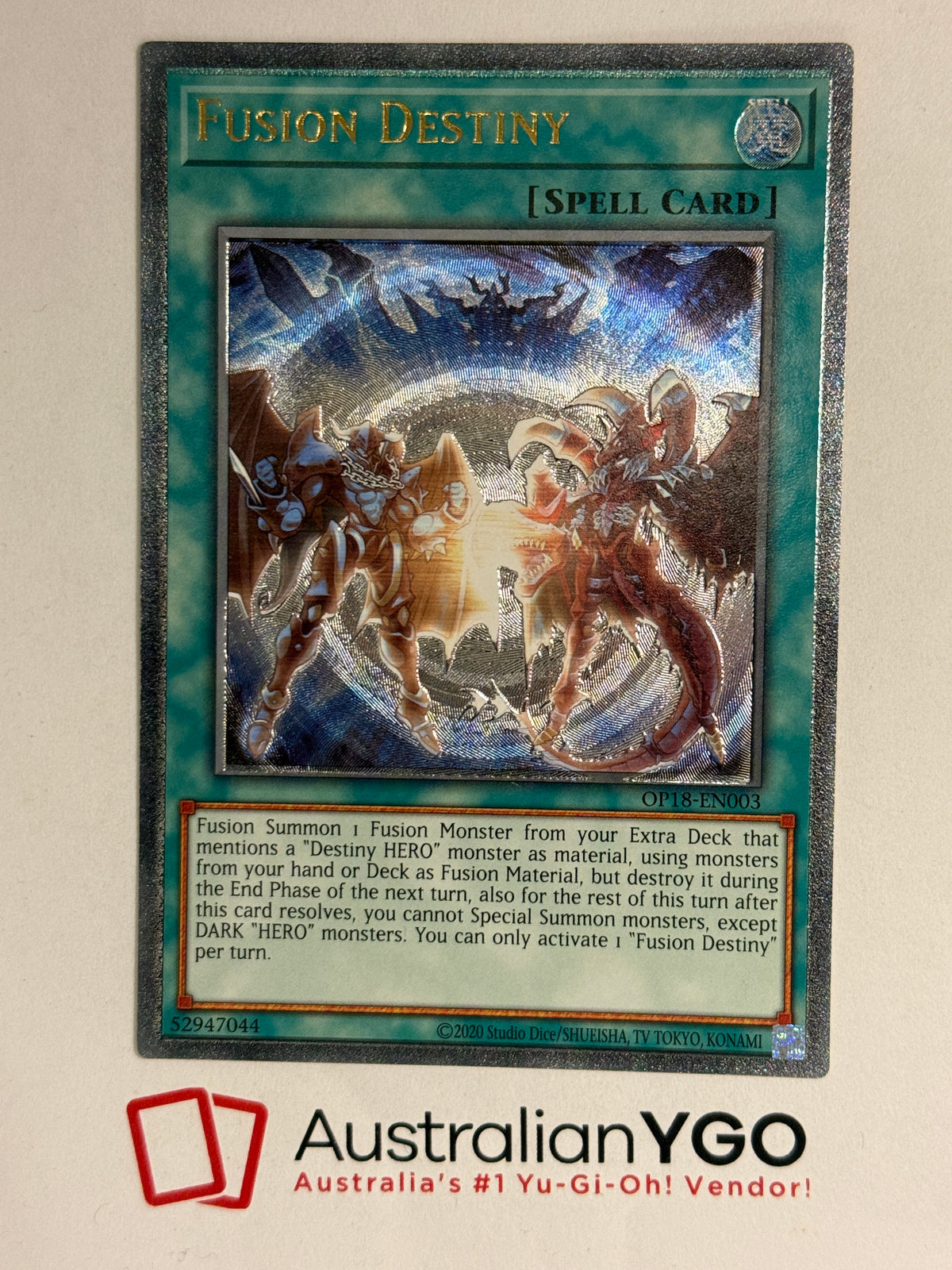 FUSION DESTINY OP18-EN003 (UTR)