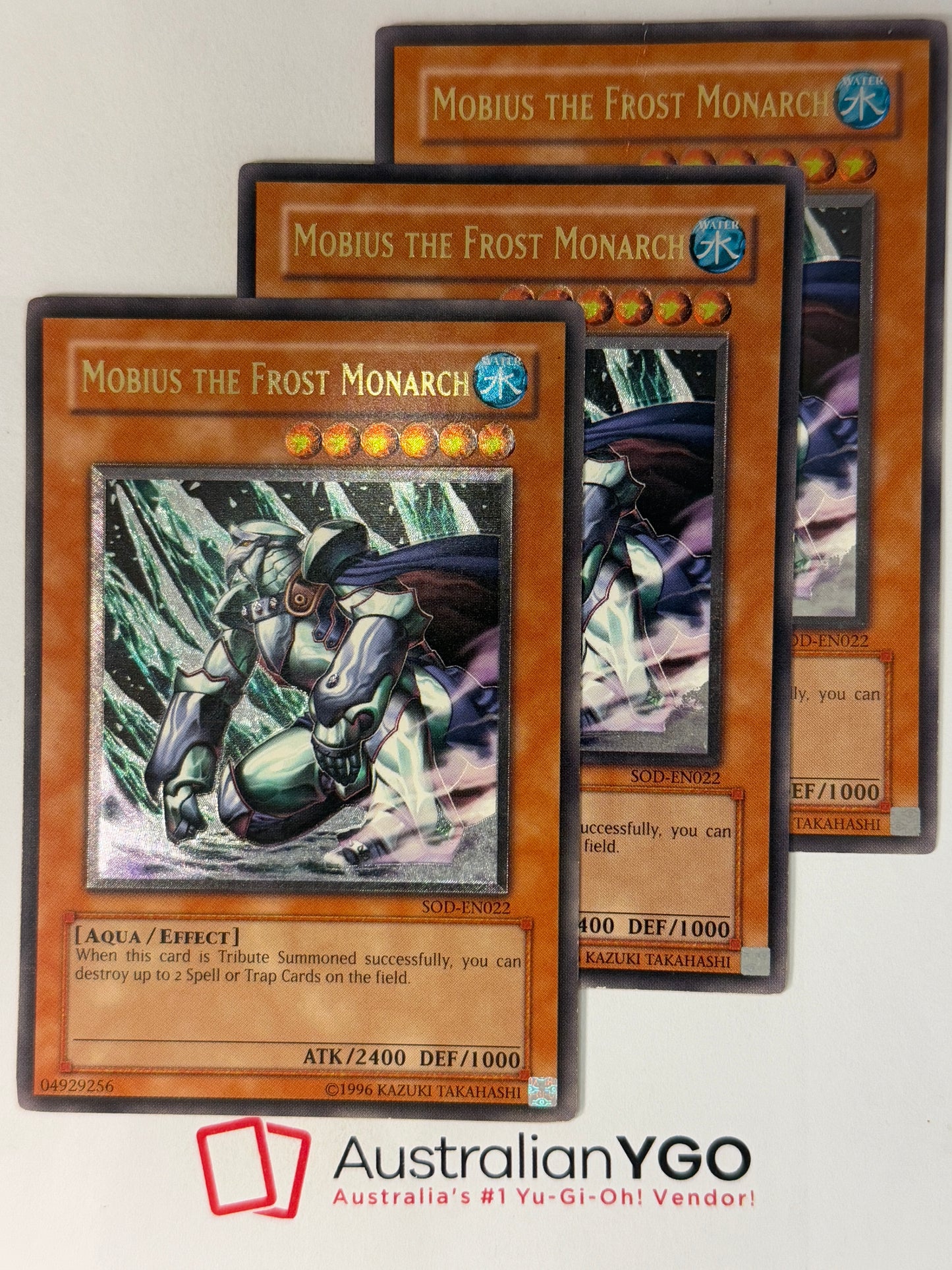 MOBIUS THE FROST MONARCH SOD-EN022 (UTR) PLAYSET