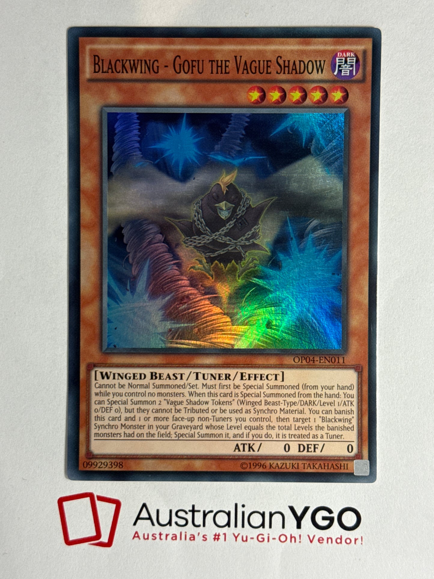 BLACKWING - GOFU THE VAGUE SHADOW OP04-EN011