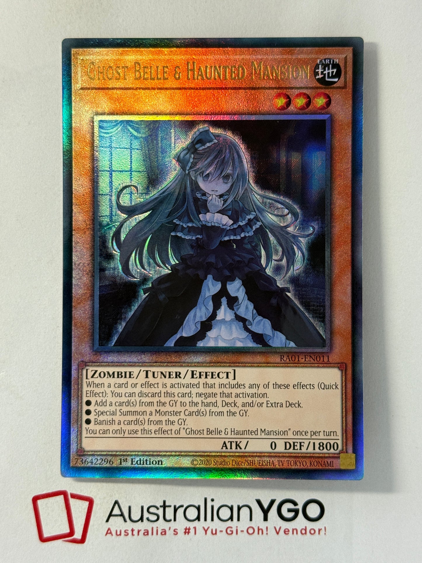 GHOST BELLE & HAUNTED MANSION RA01-EN011 (PUR)